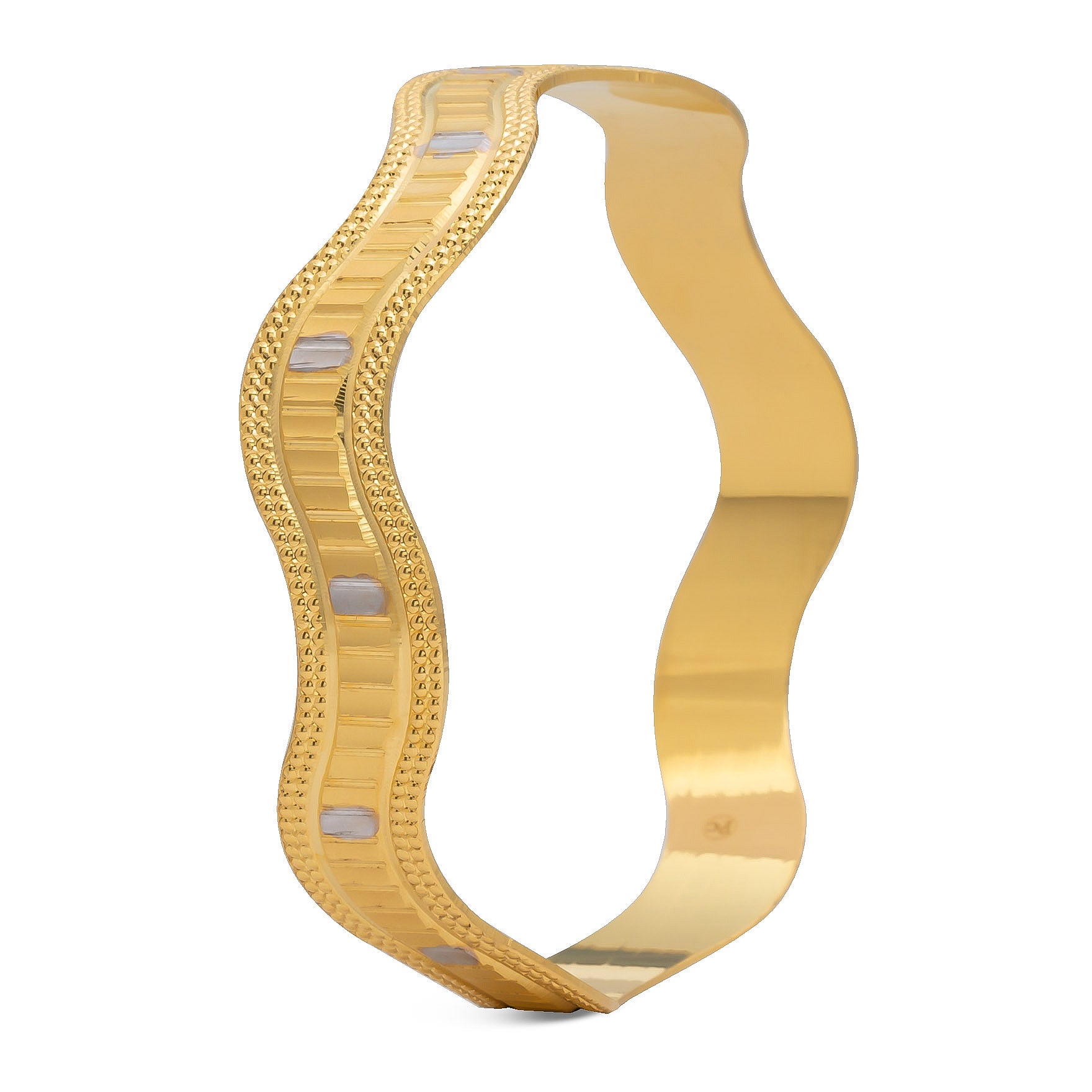 RHODIUM BANGLE PRGB114-062