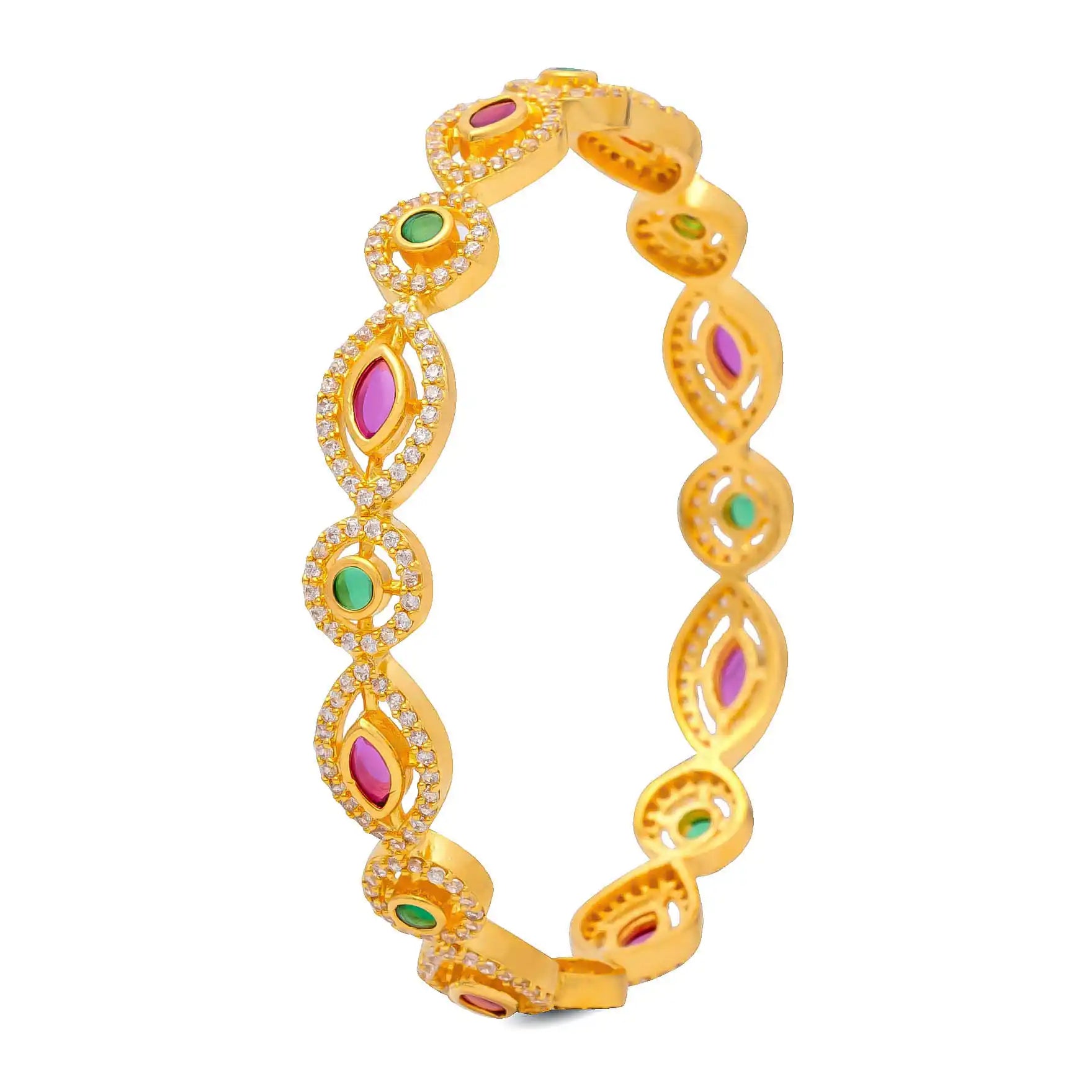 PREMIUM STONE BANGLE PMSB88WRG-006