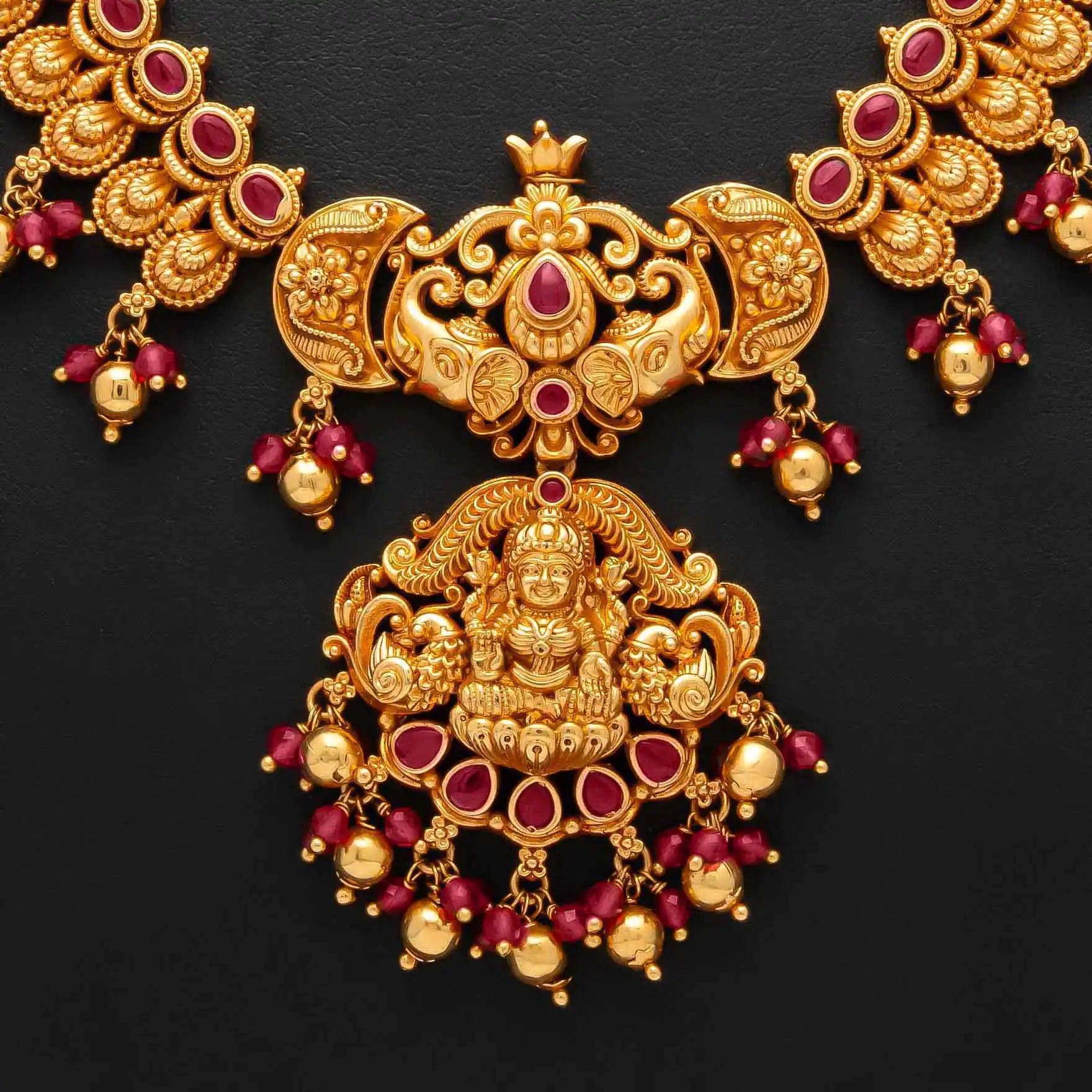 PKT Stone Haram GHERU NECKLACE PSGRNLSR34R-0601