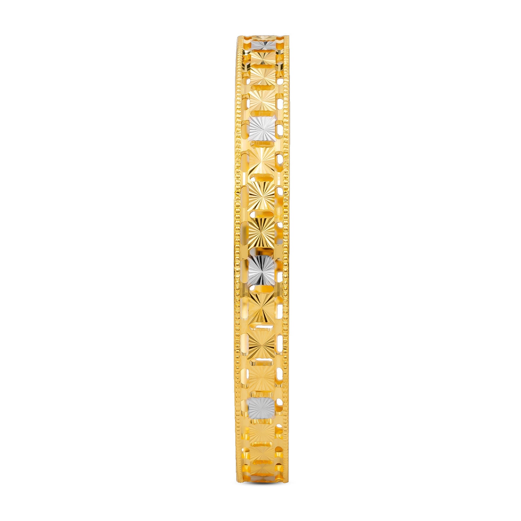 RHODIUM BANGLE PRGB38-091