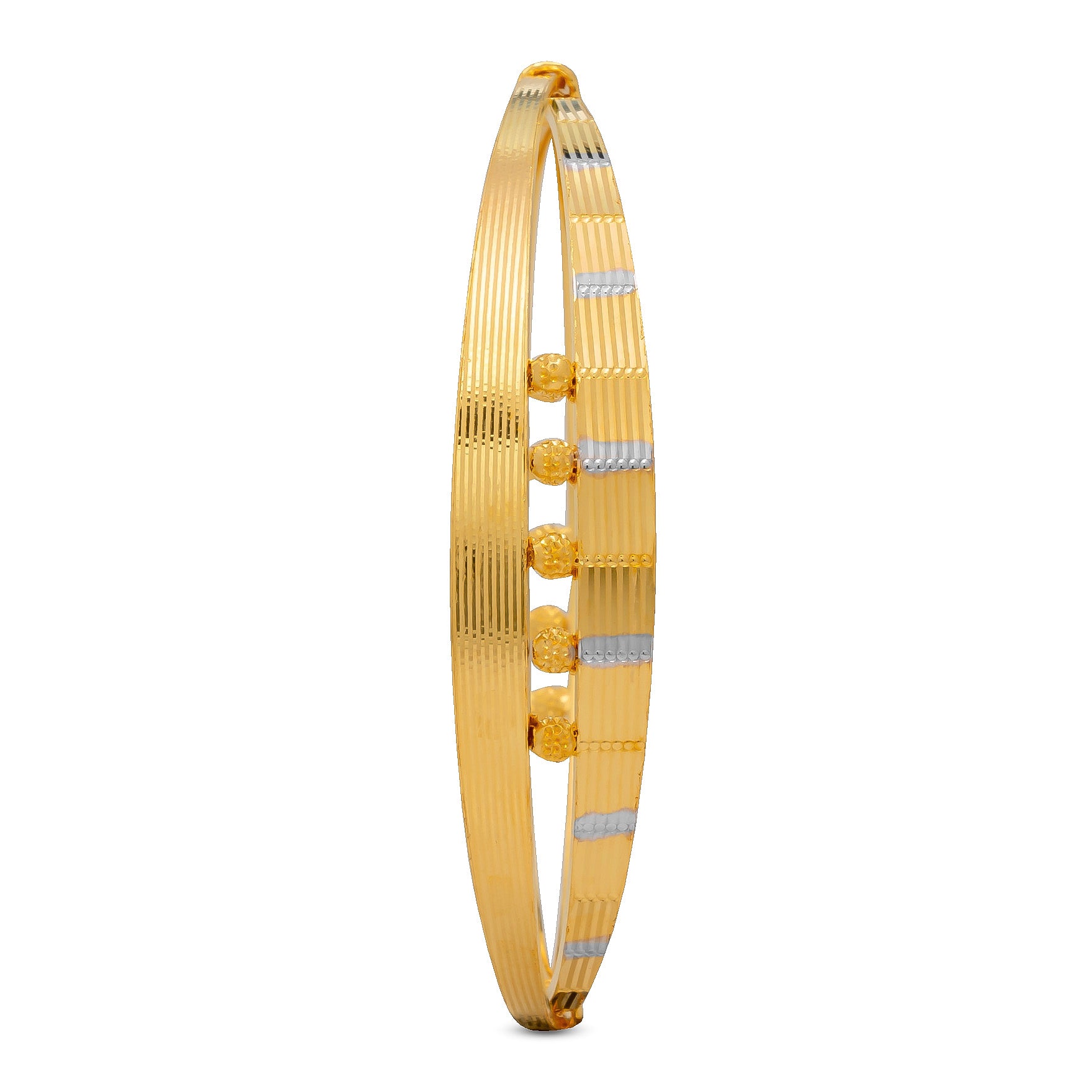 RHODIUM BANGLE PRGB117-062