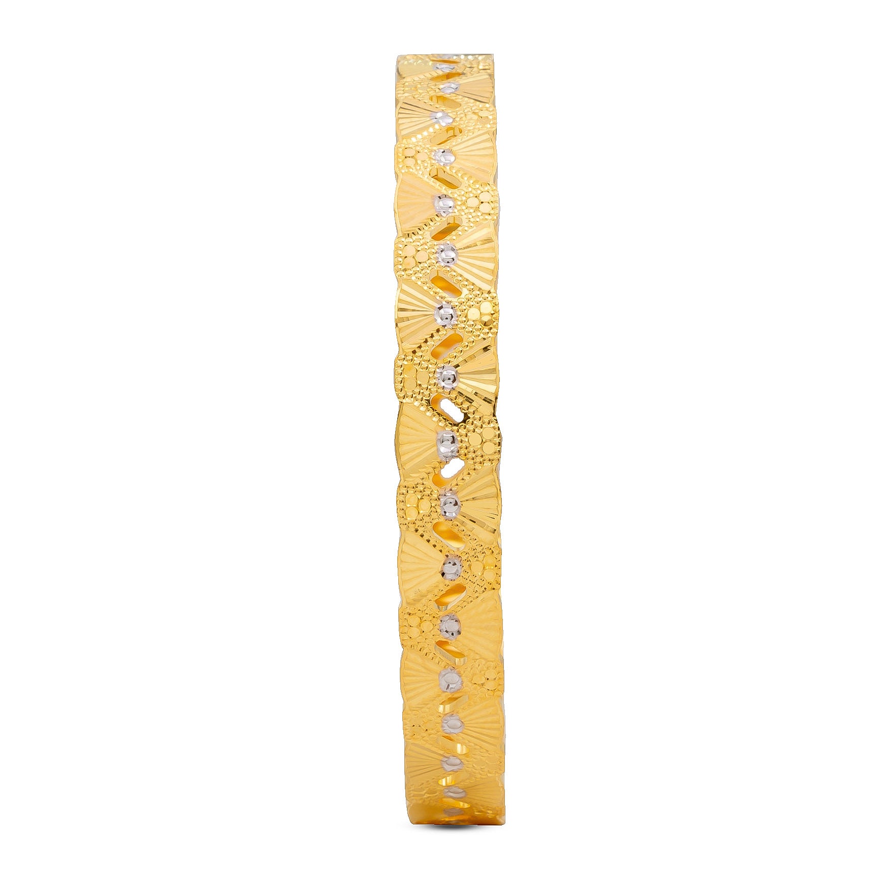 RHODIUM BANGLE PRGB101-032