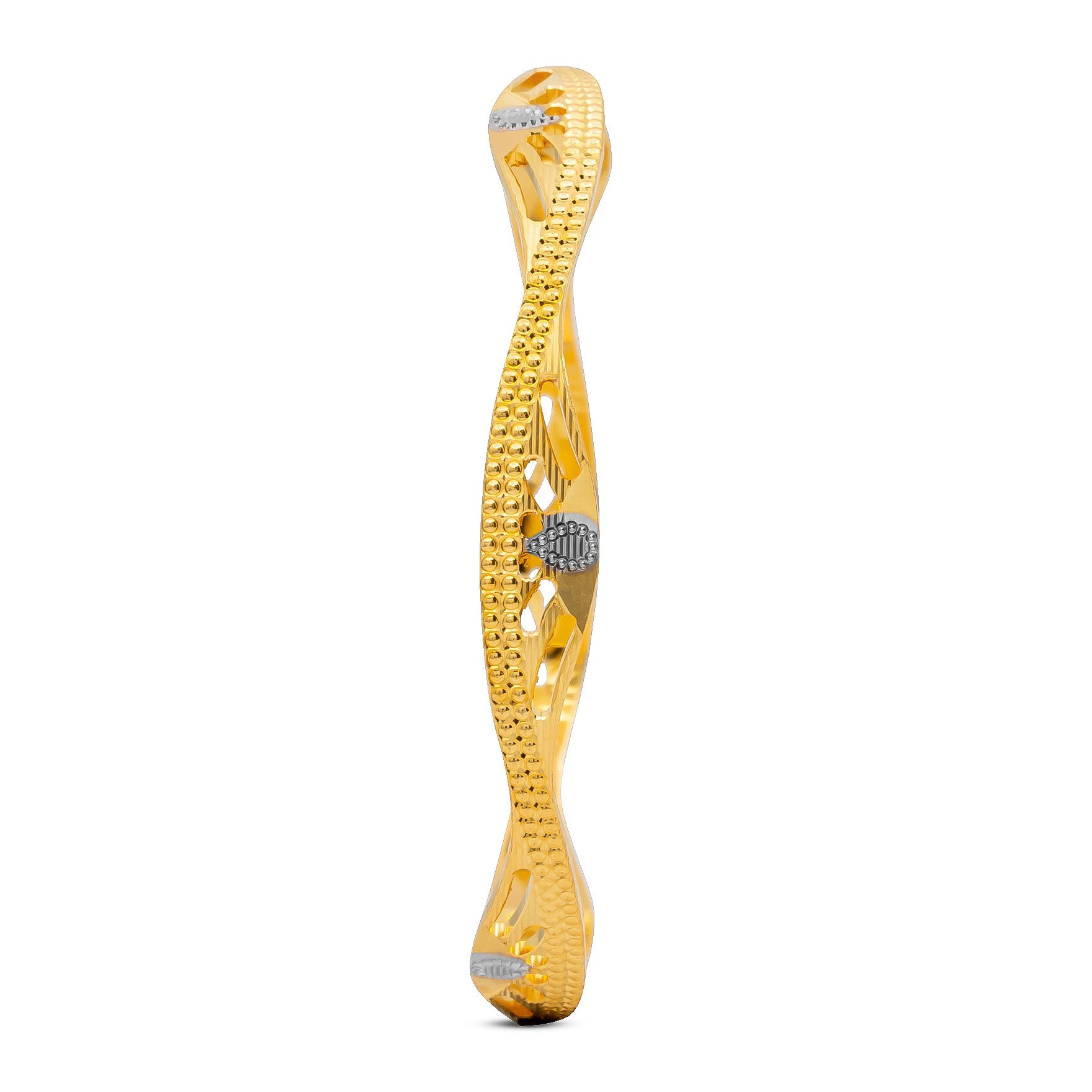 RHODIUM BANGLE PRGB72-071