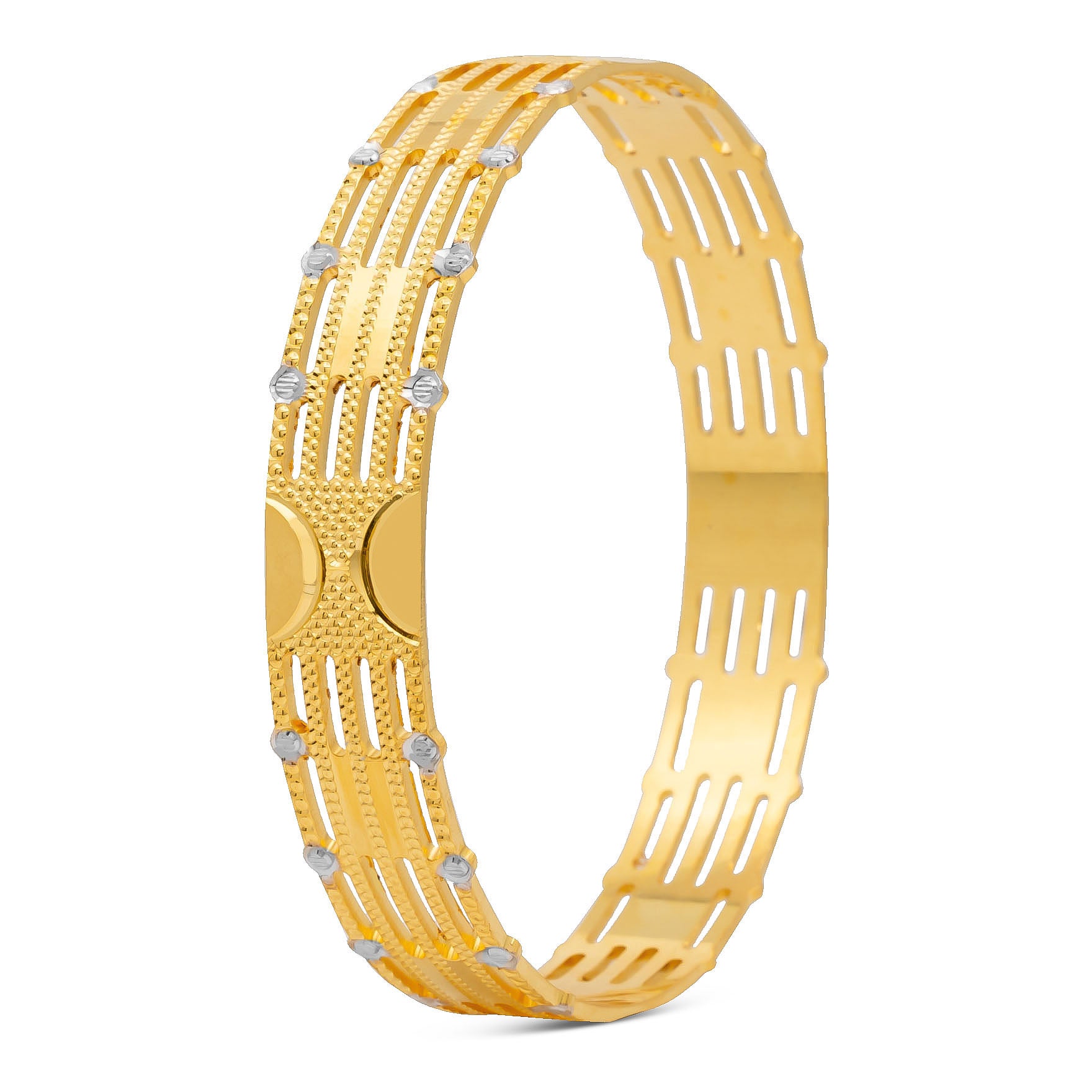 RHODIUM BANGLE PRGB115-062
