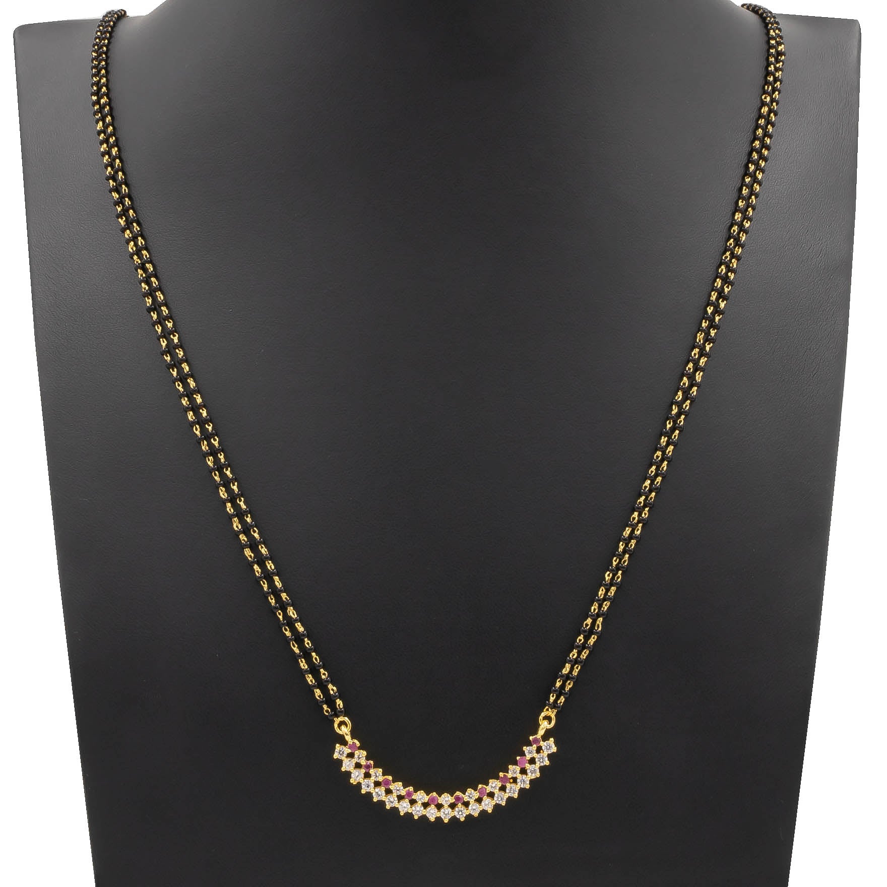 Karimani (Mangalsutra) Stone Chain PLKM12-084