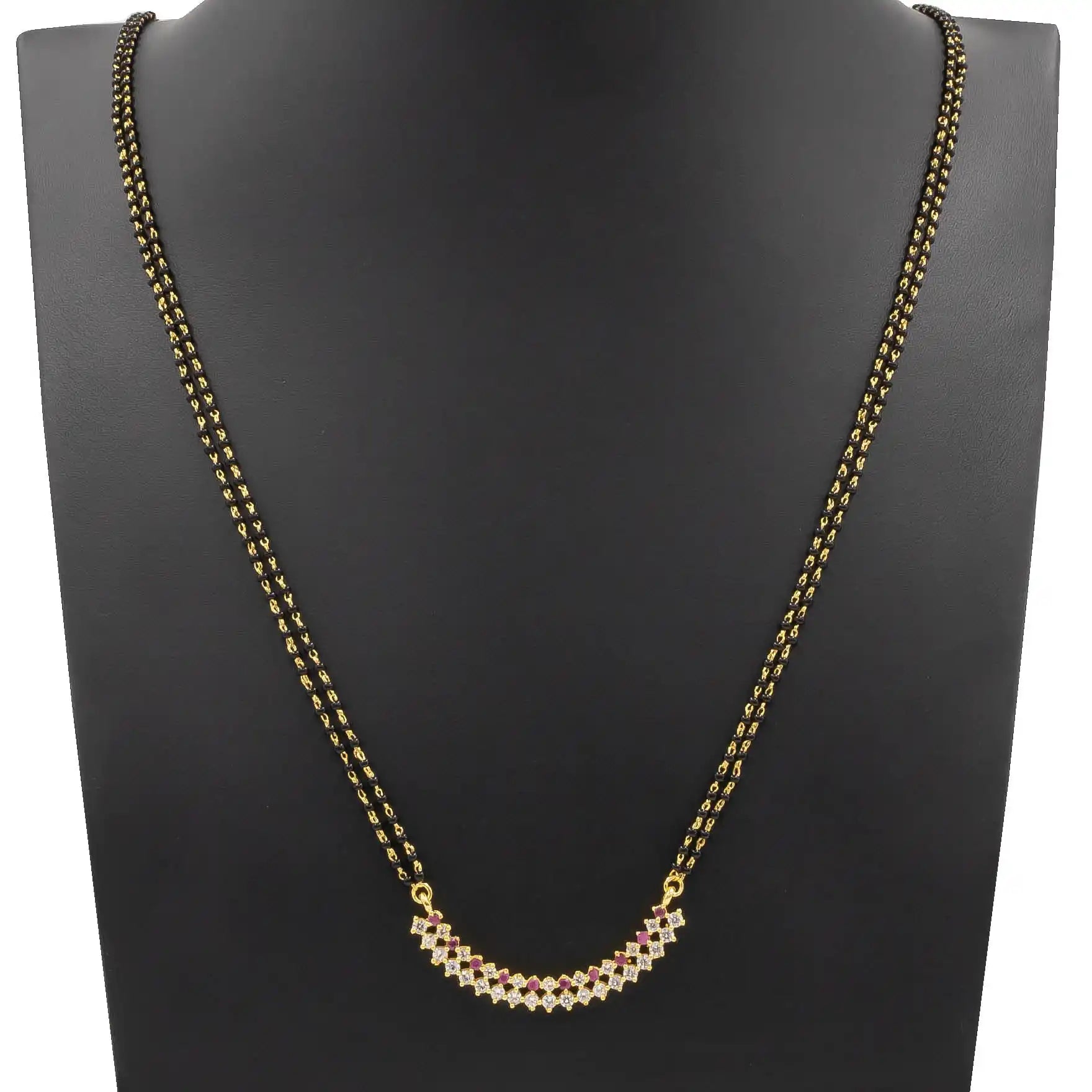 Karimani (Mangalsutra) Stone Chain PLKM12-084