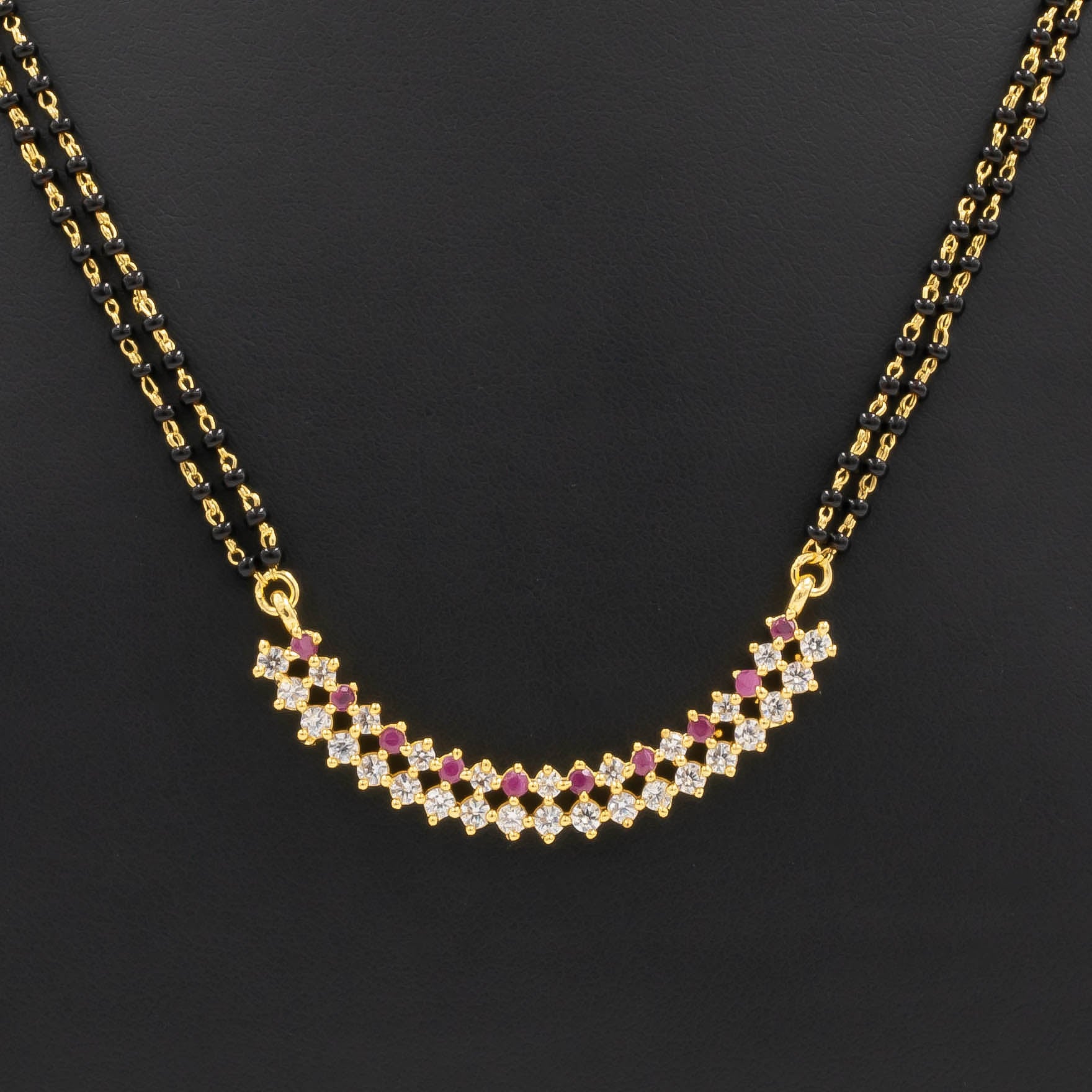 Karimani (Mangalsutra) Stone Chain PLKM12-084