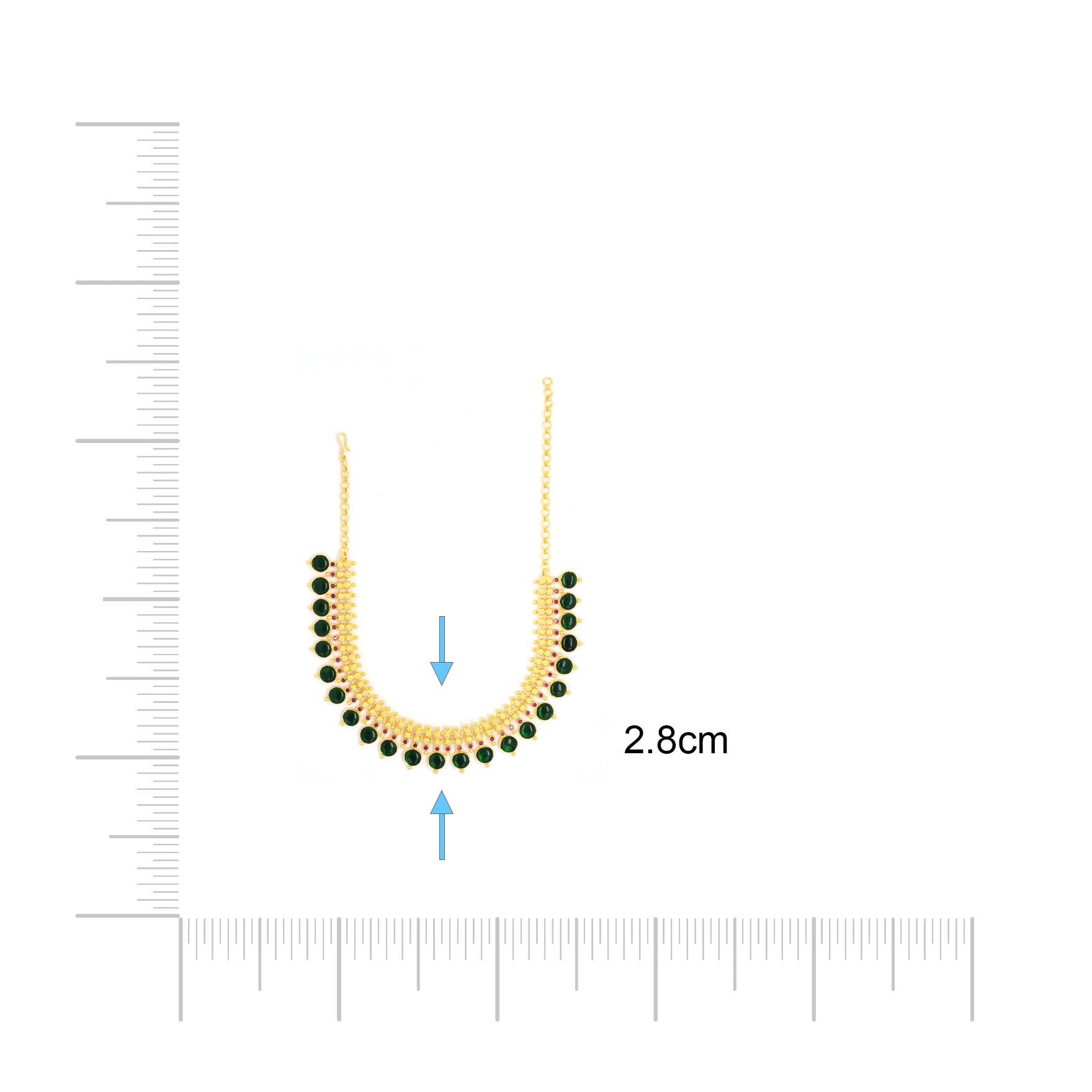 Palakka Necklace PSPKNRG2-5601