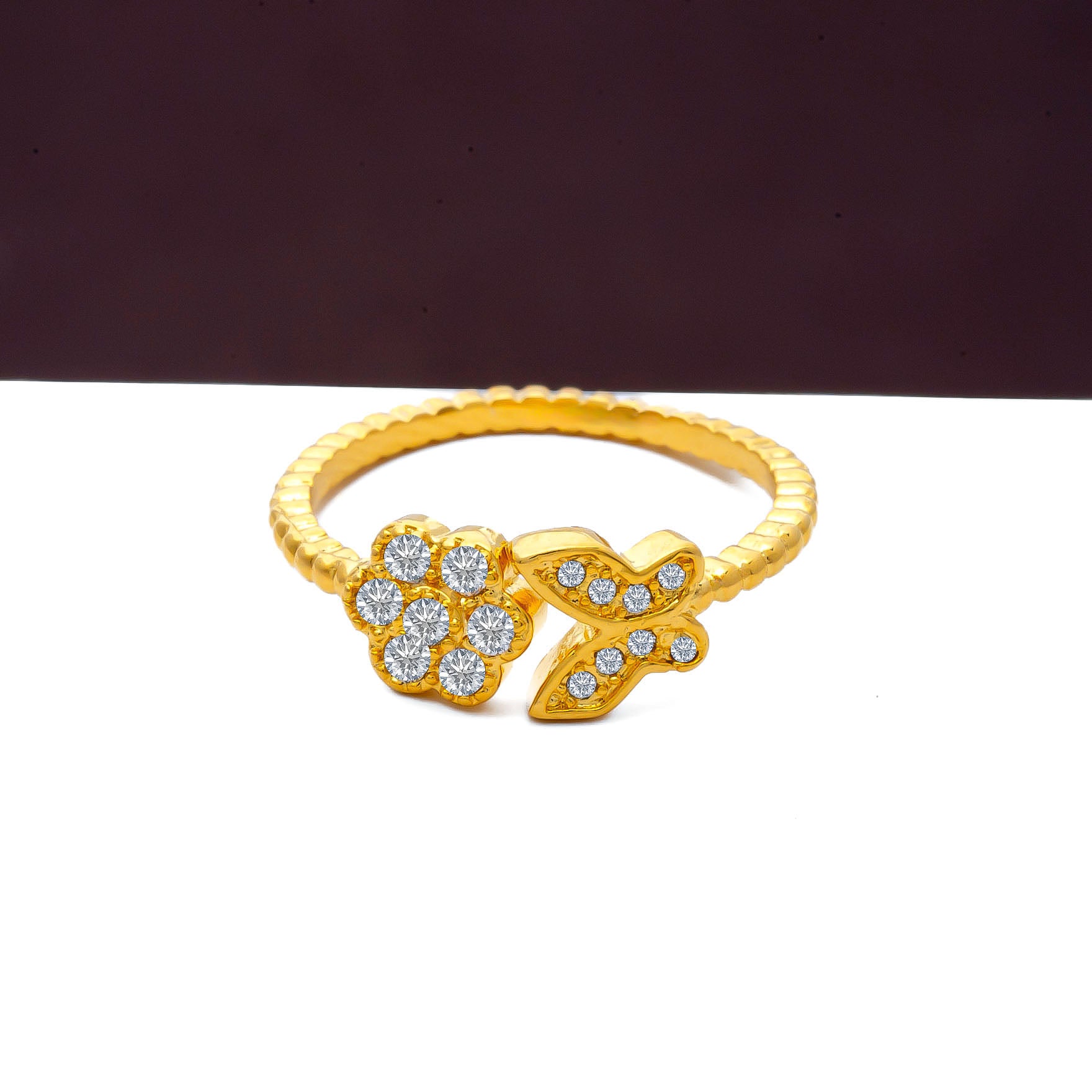 GOLDEN STONE RING PSR47W-031