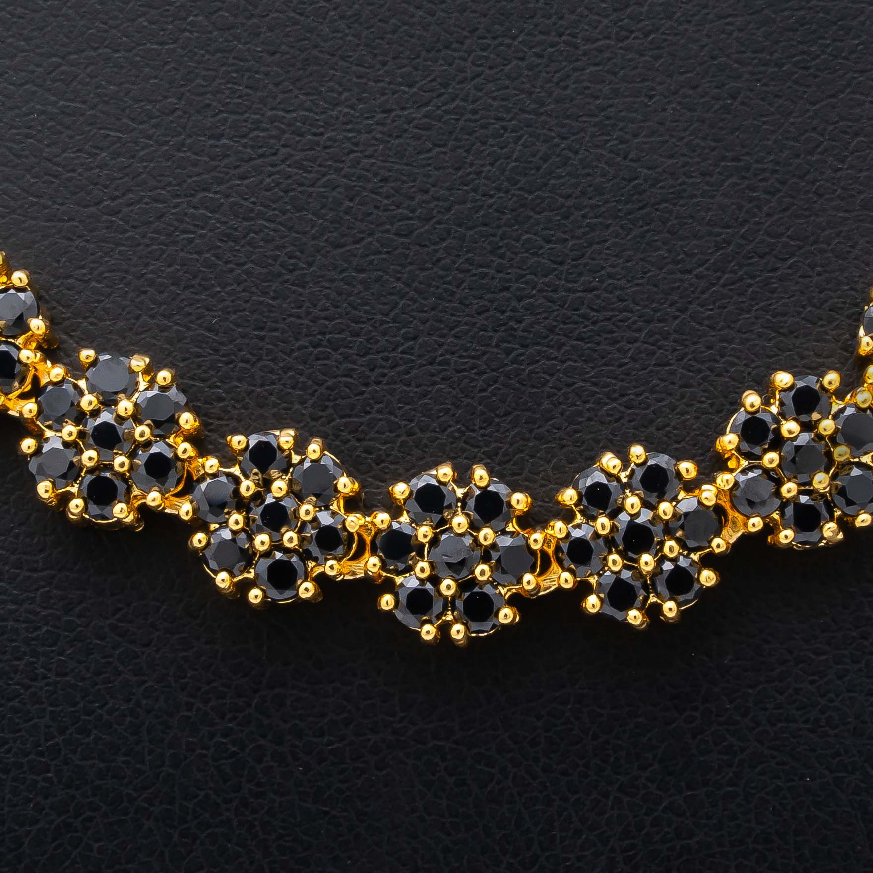 STONE NECKLACE WITH STUD PSNS99B-035, PSHST241B-041