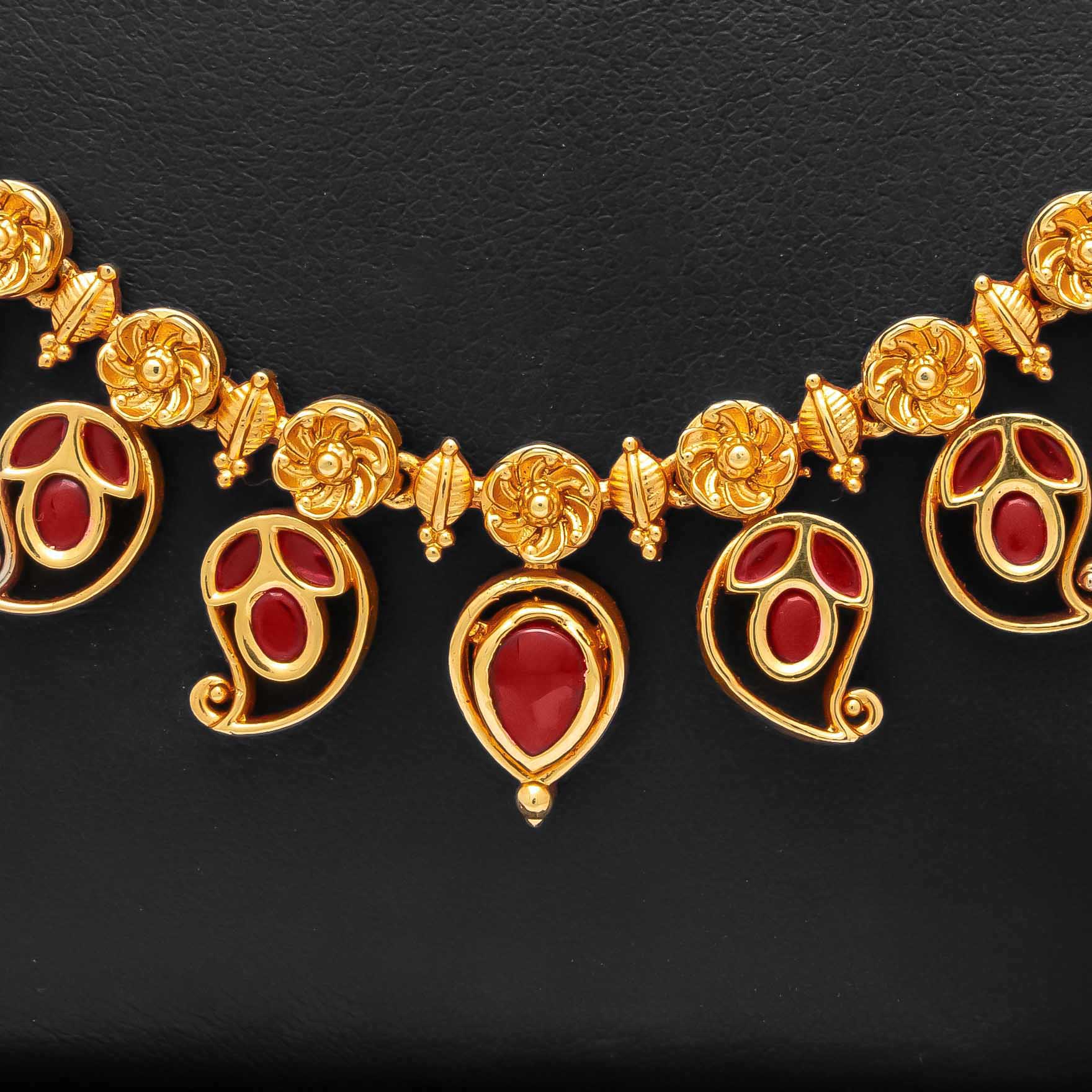 PKT Stone GHERU NECKLACE PSGRNLSR11R-0611