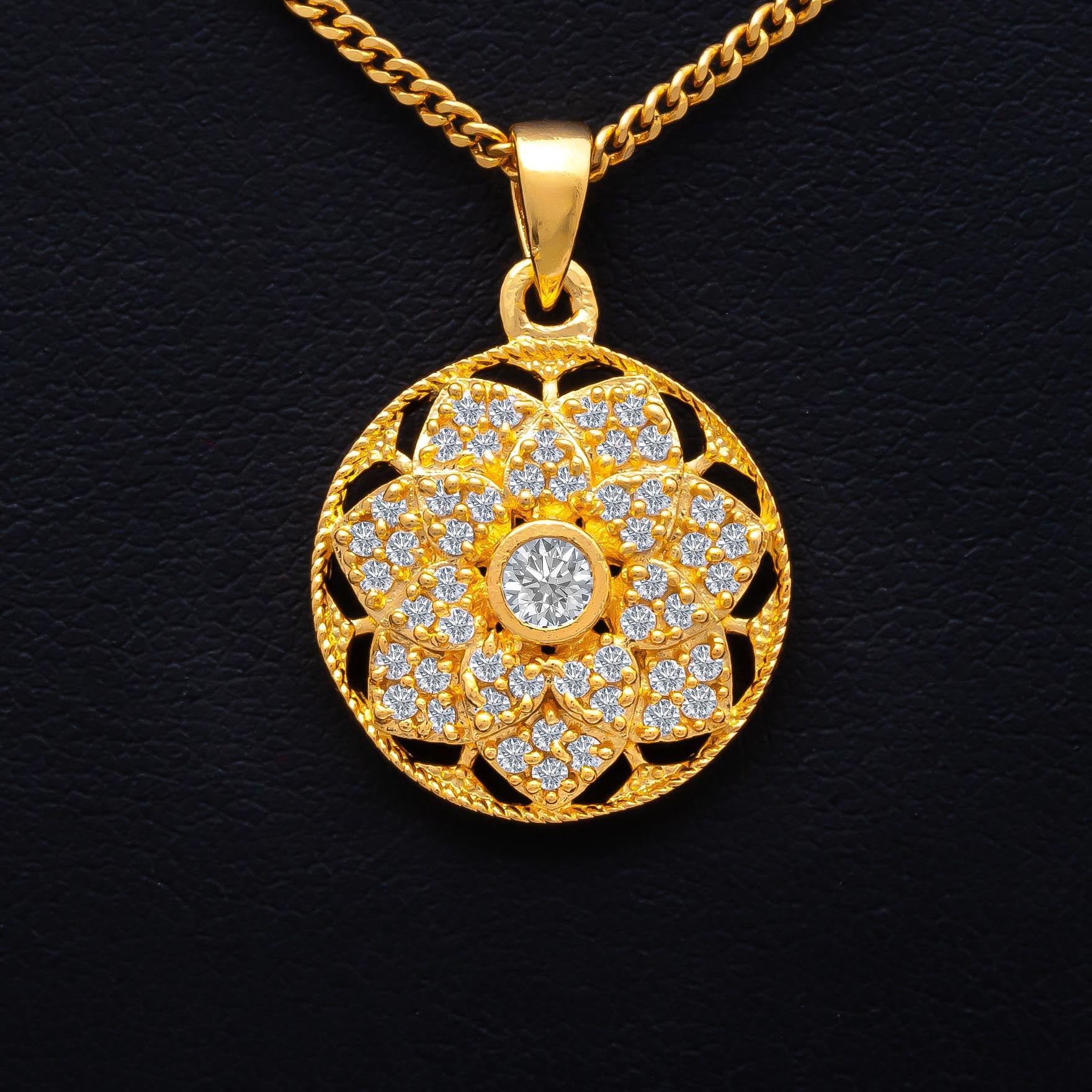 GOLDEN STONE PENDENT PSLT15W-011