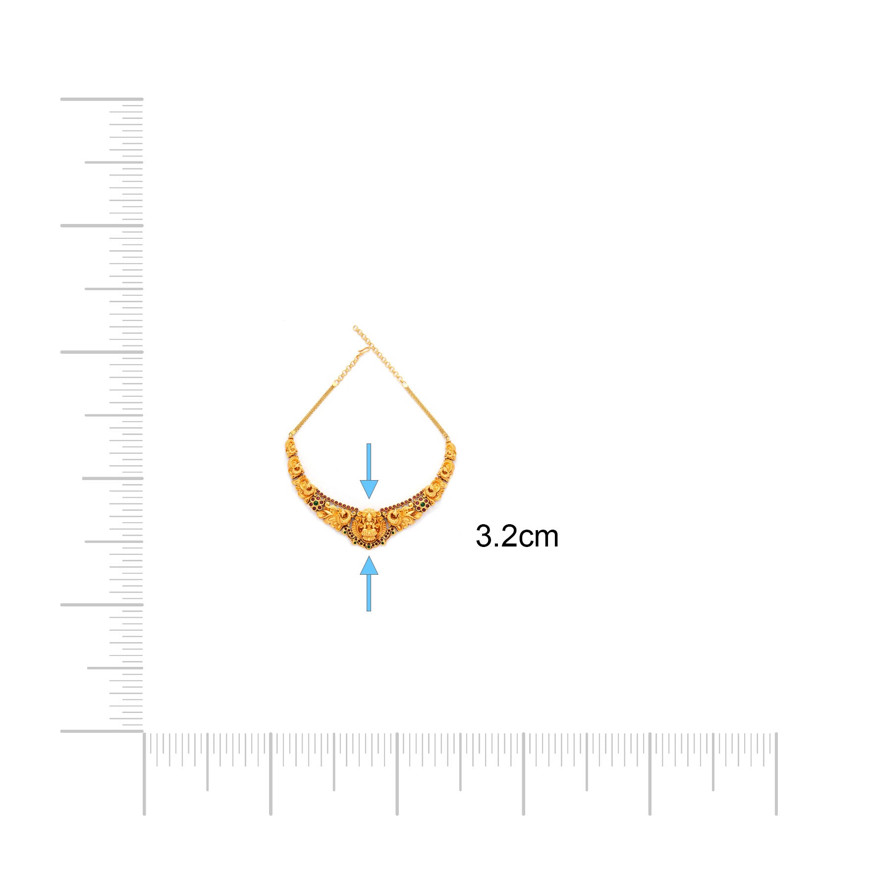 PKT Stone GHERU NECKLACE PSGRNSSR31RG-0301