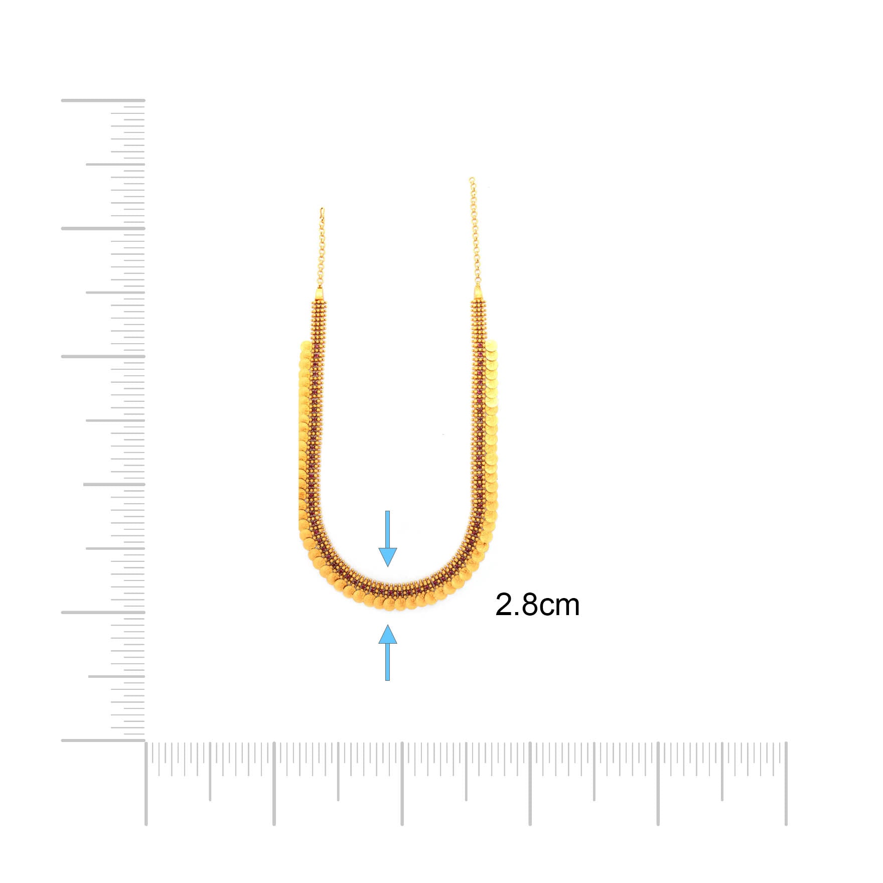 PKT Stone GHERU NECKLACE PSGRNLSR31R-0601