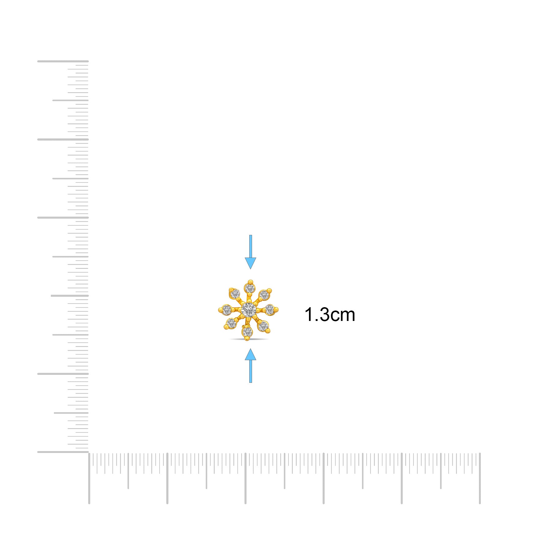 STONE STUD PSST22W-021