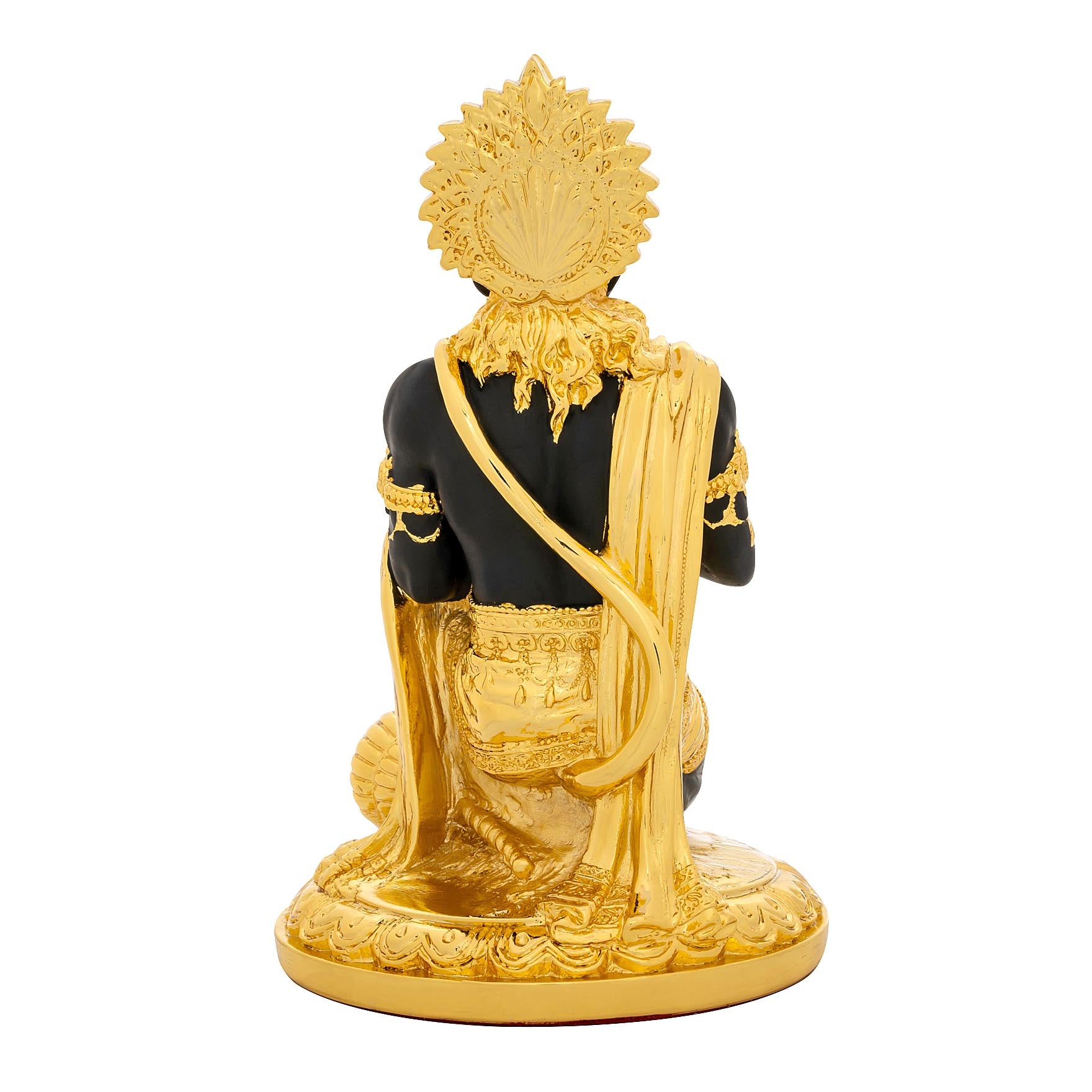 Lord Hanuman Idol – Traditional Hindu Deity Sculpture – Hanuman Murti/Statue with Gada – Home Temple & Puja Gift | PIDRBH8-0001