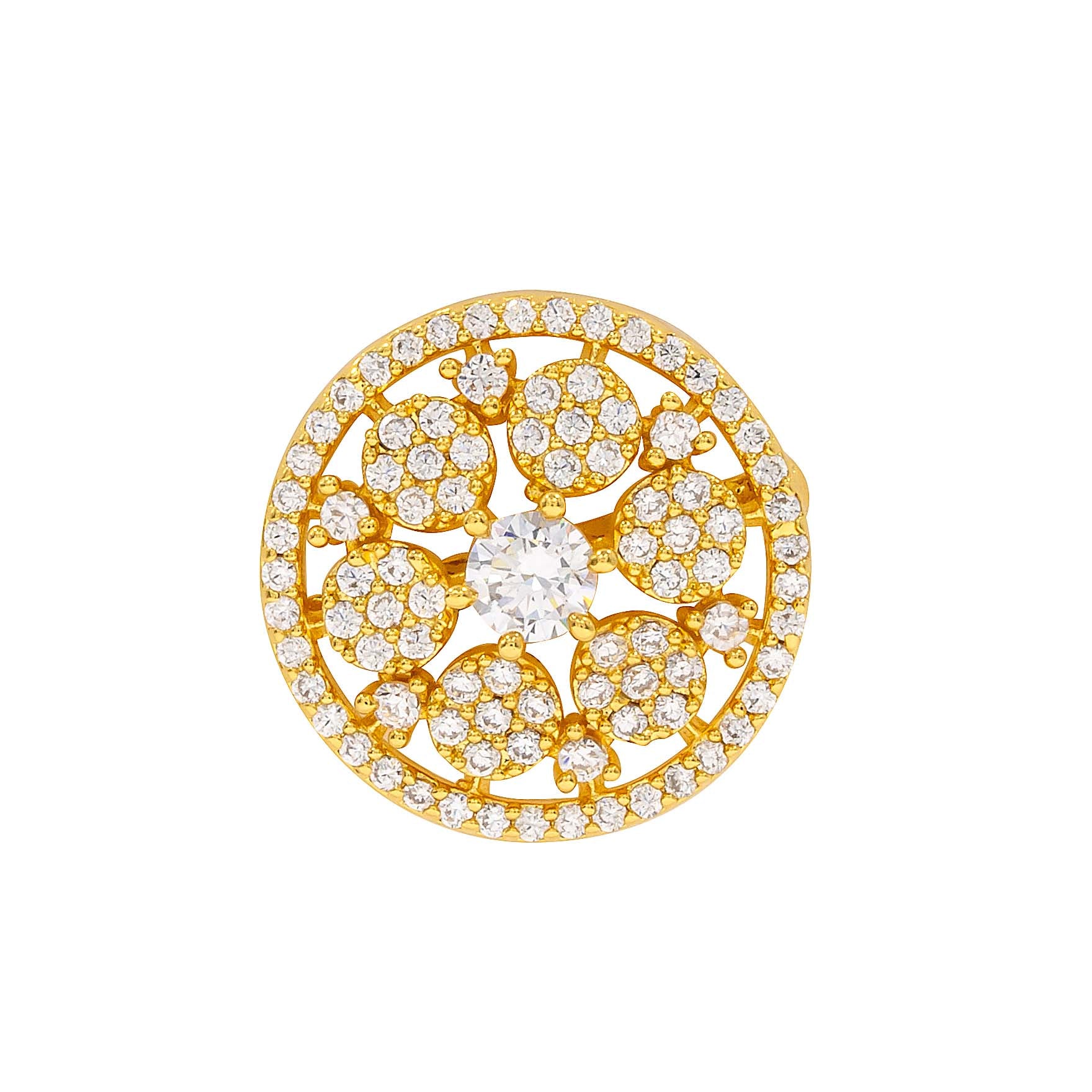 Buy Latest Gold Plated Stone Studs Online in India | Parakkat Jewels