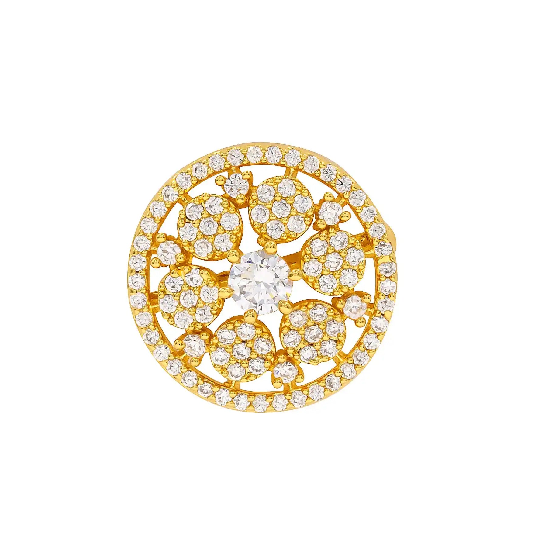Buy Latest Gold Plated Stone Studs Online in India | Parakkat Jewels