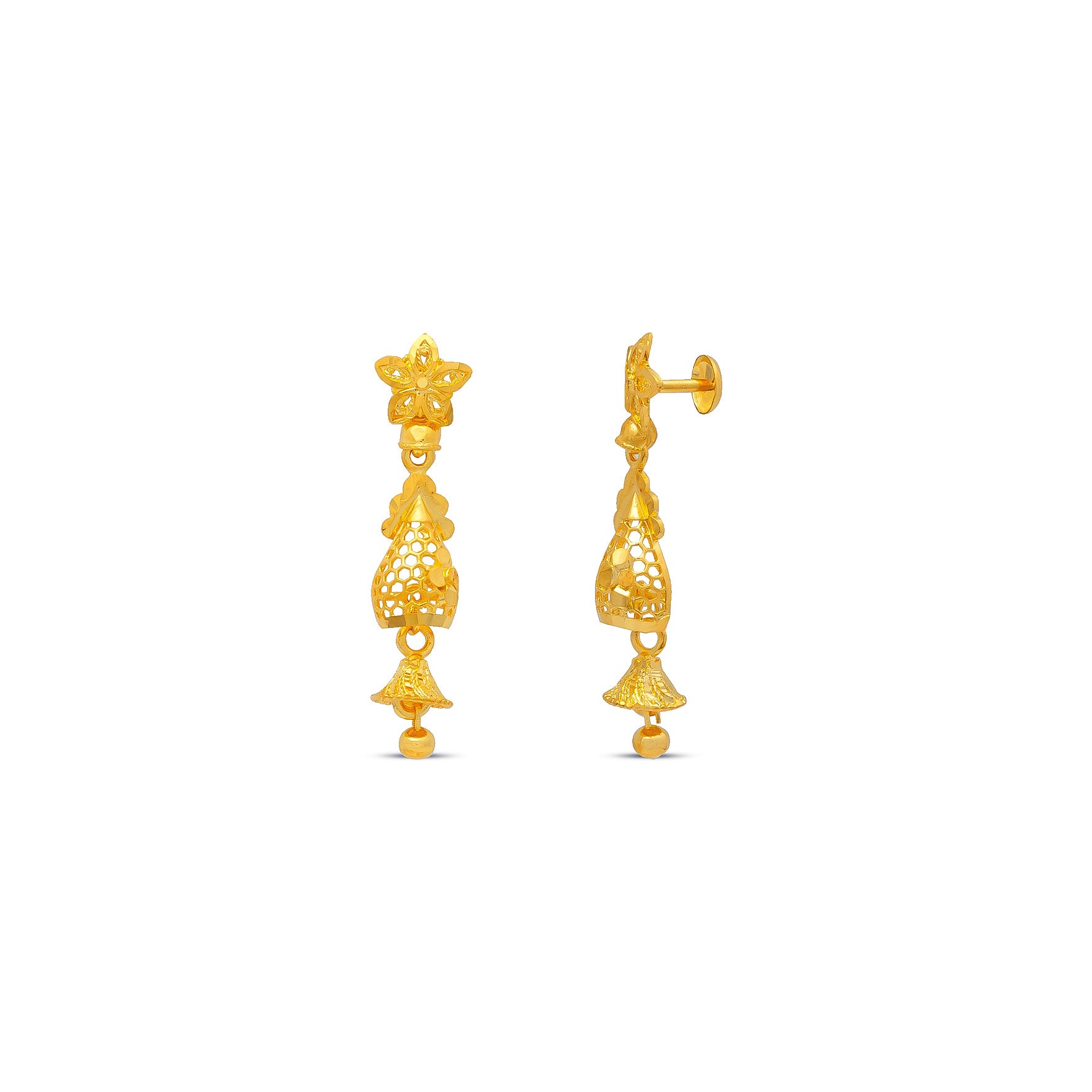 GOLDEN HANGING STUD PGHST131-041