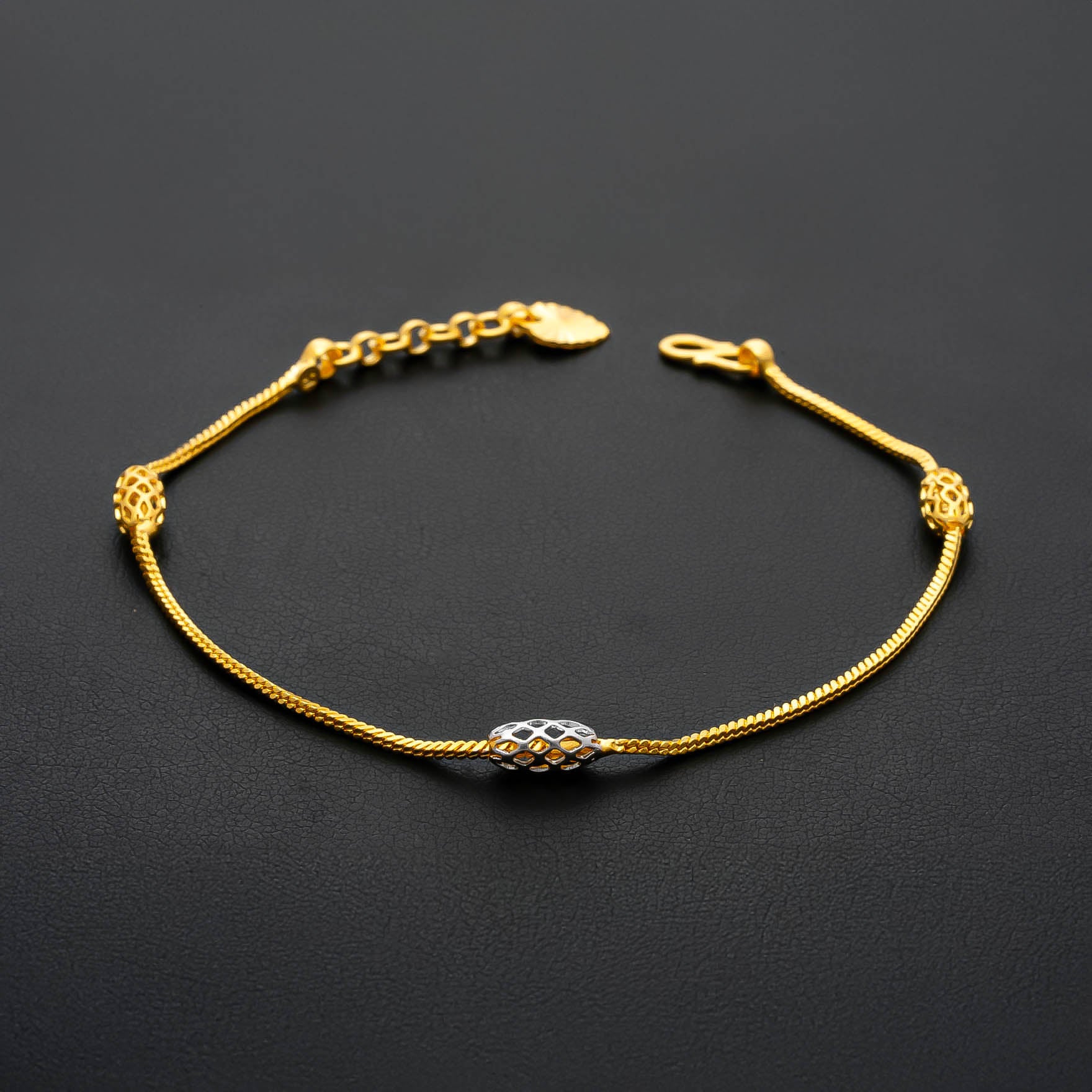 RHODIUM BRACELET BANGLE PRGBRM87-071