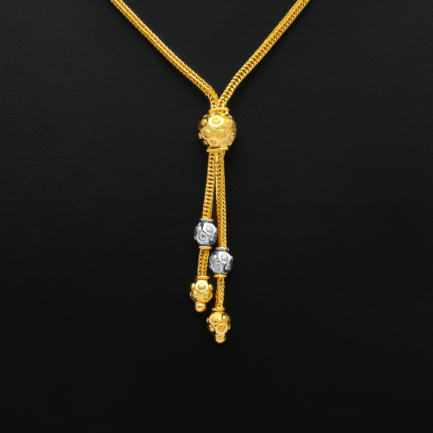 RHODIUM NECKLACE PRGNS119-054