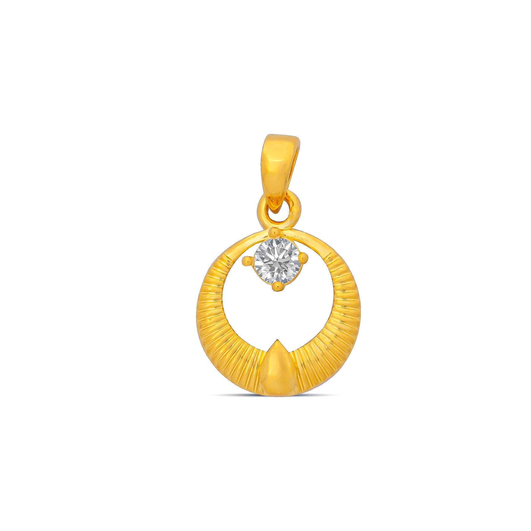 GOLDEN STONE PENDENT PSLT7W-06
