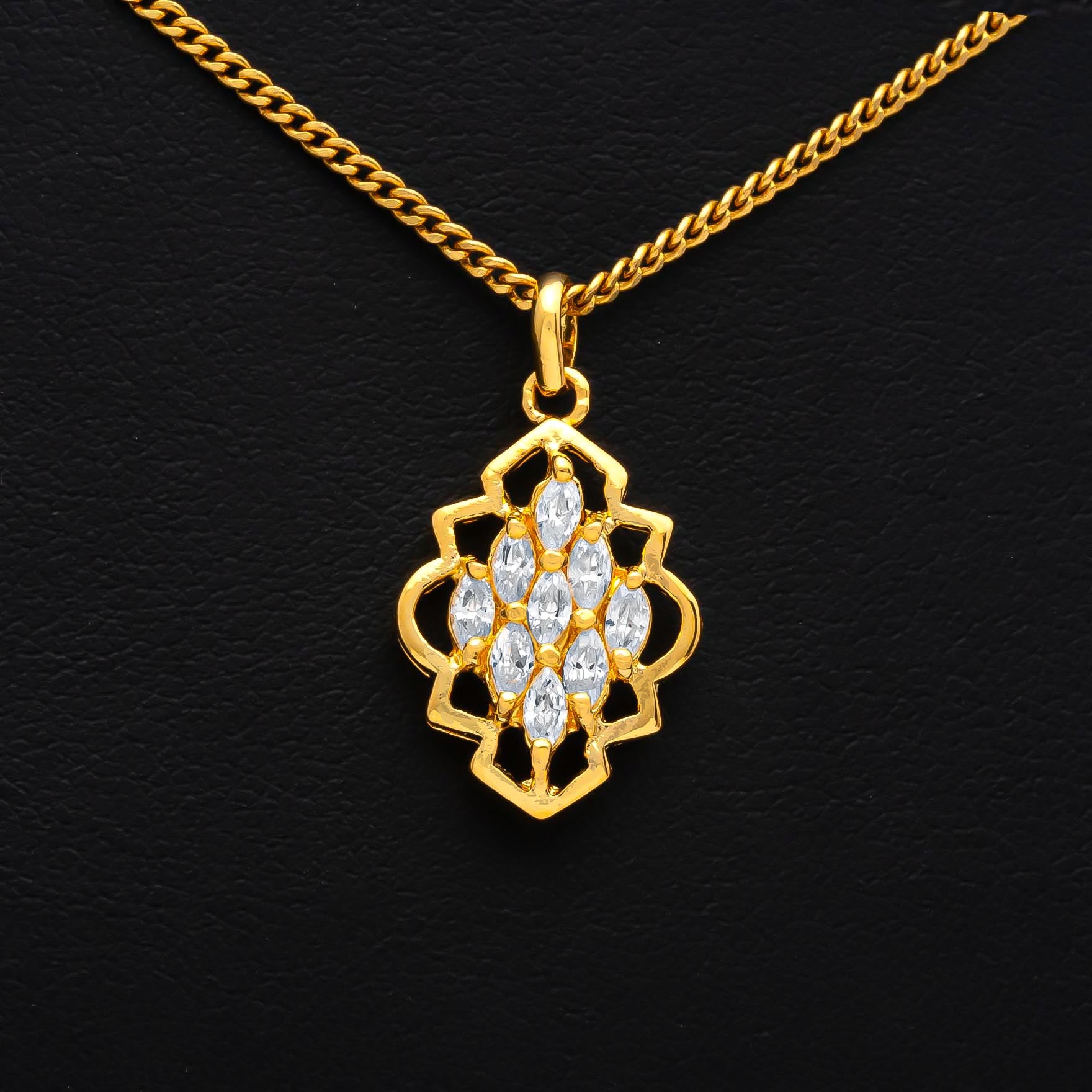 GOLDEN STONE PENDENT PSLT288W-09