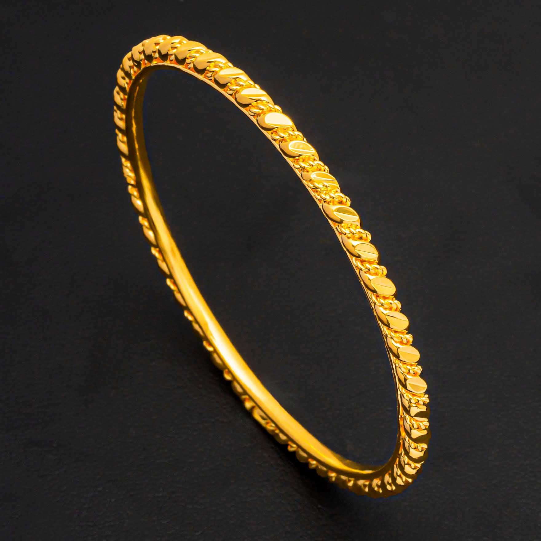 GOLDEN BANGLE PGB6-041