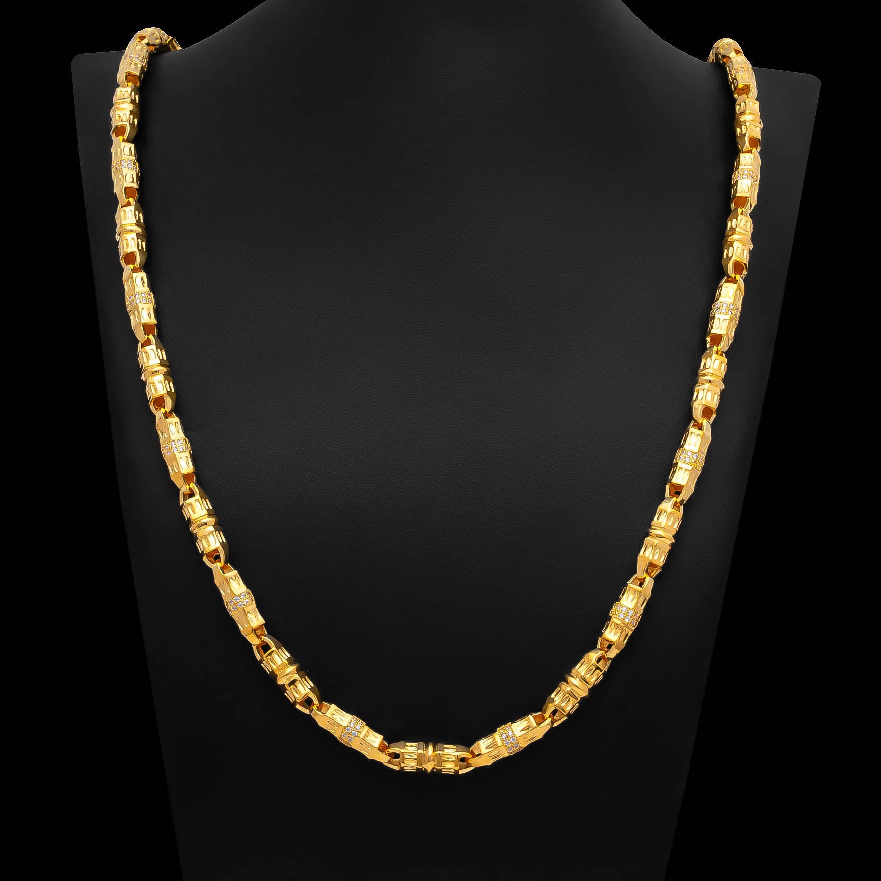 gold plated chain for men