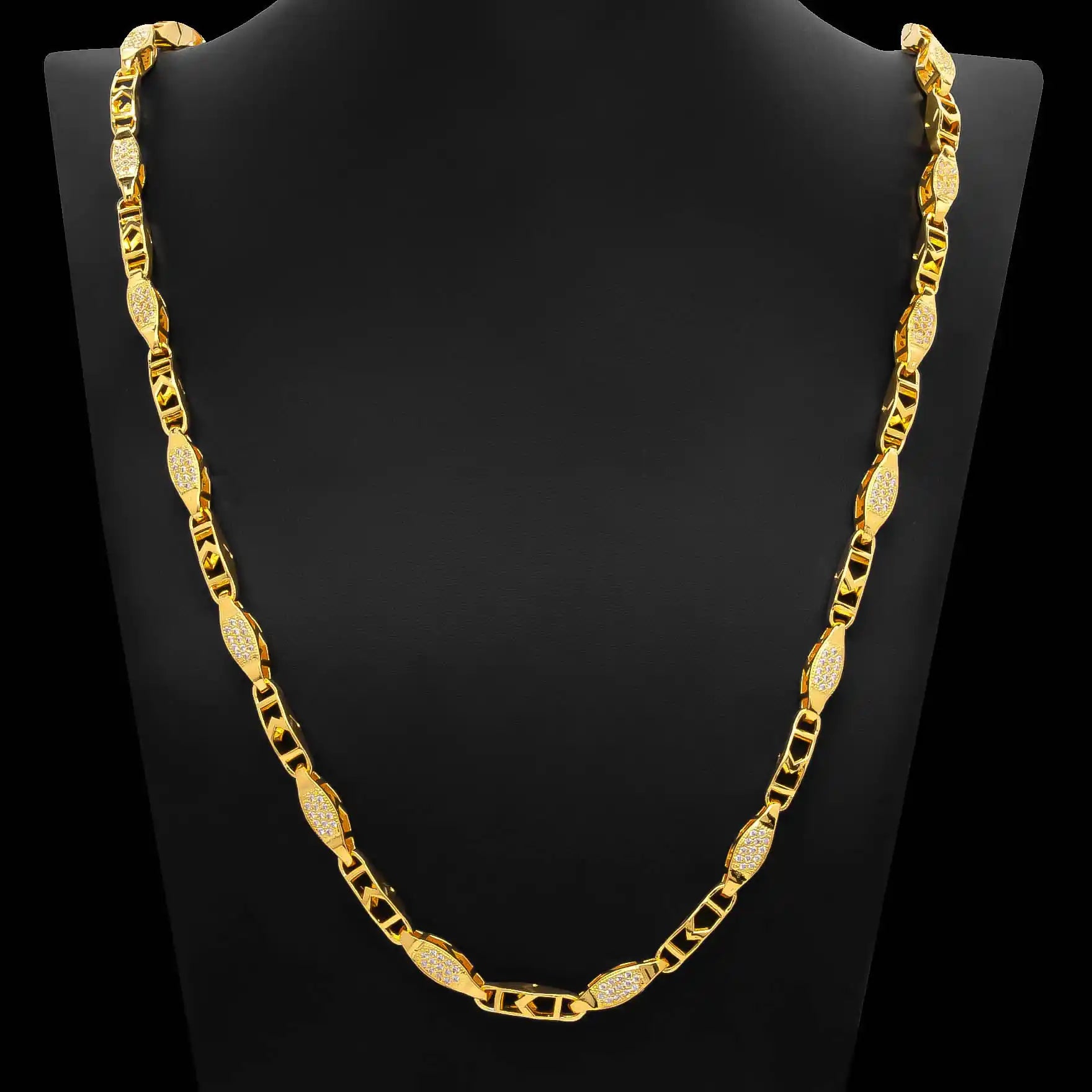 GENTS FRILL STONE CHAIN PSGCX5W-0031