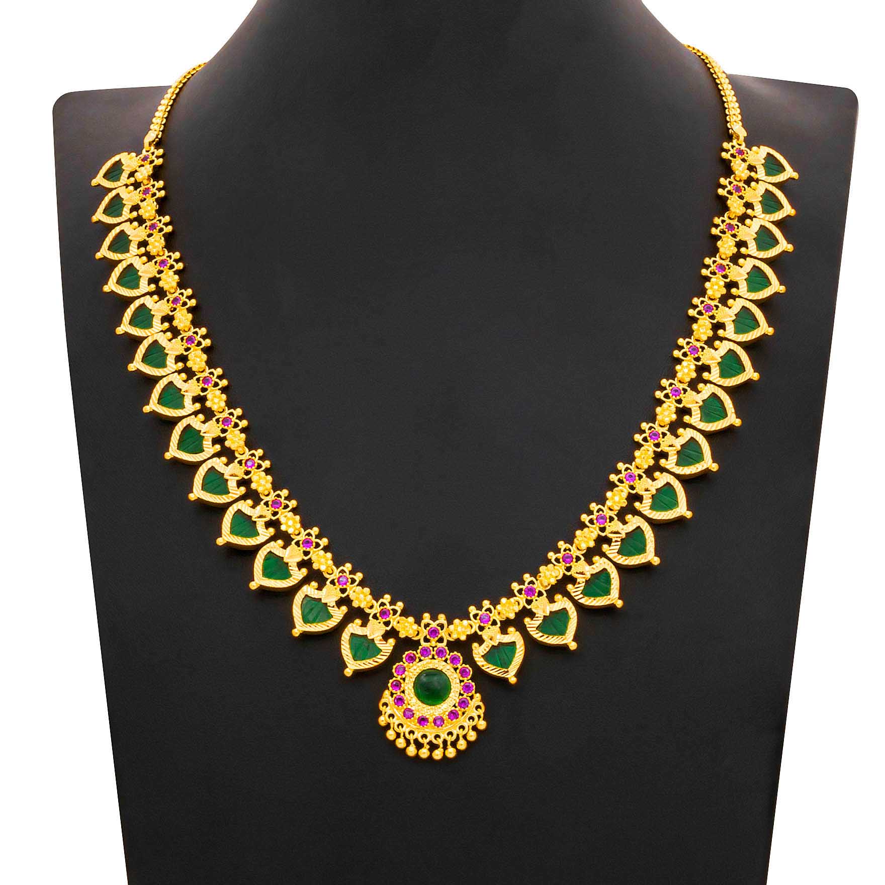 Palakka Stone Necklace PALAKKA PSPKNPG7-037