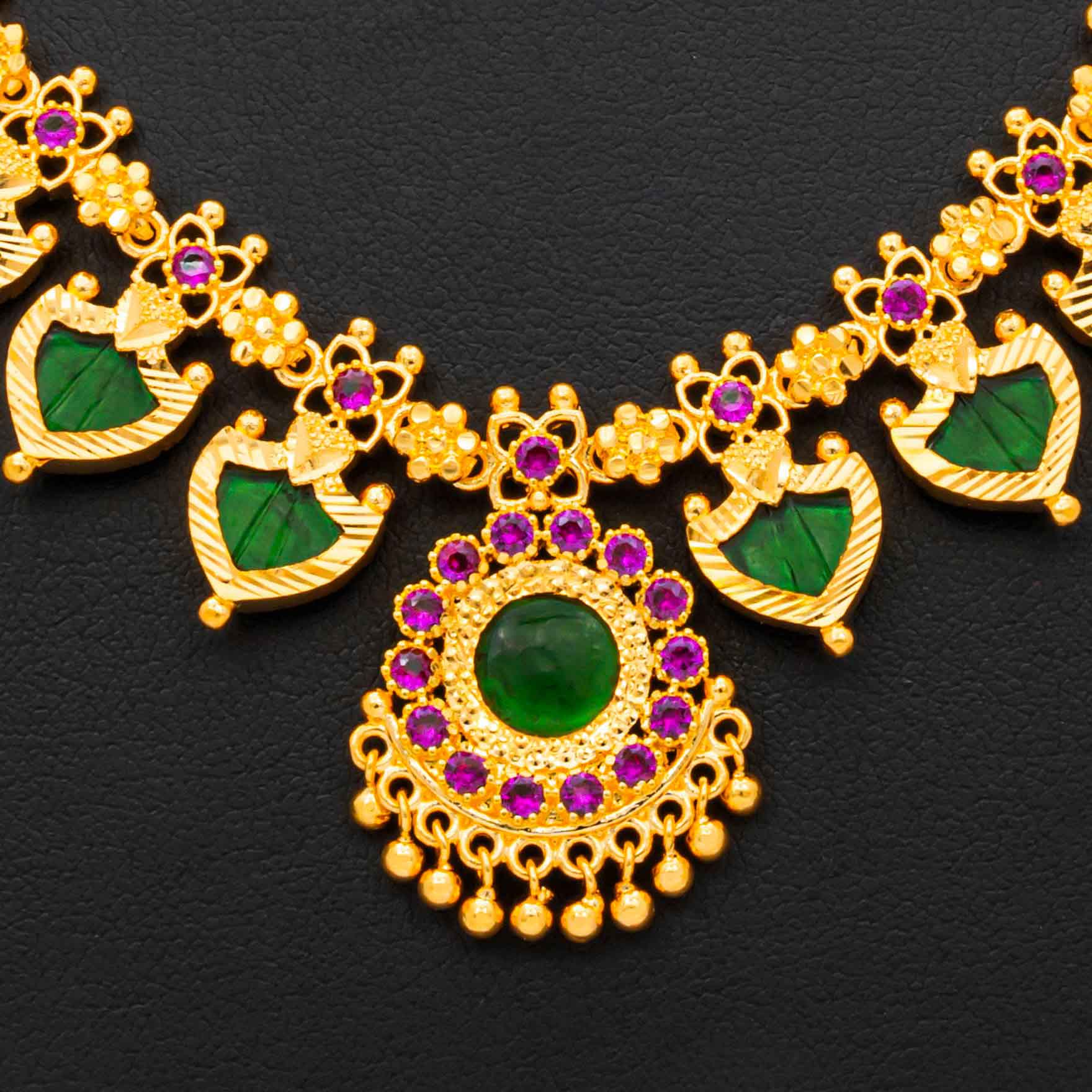 Palakka Stone Necklace PALAKKA PSPKNPG7-037