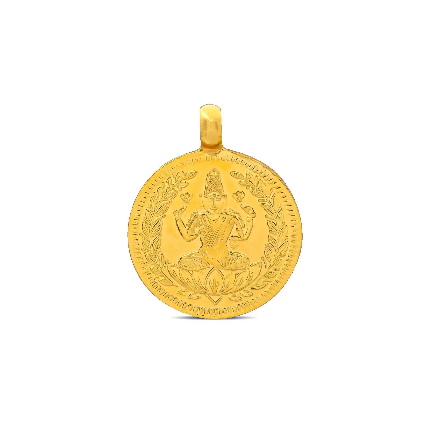 Gold Layered Coin Pendent PGLT106-09