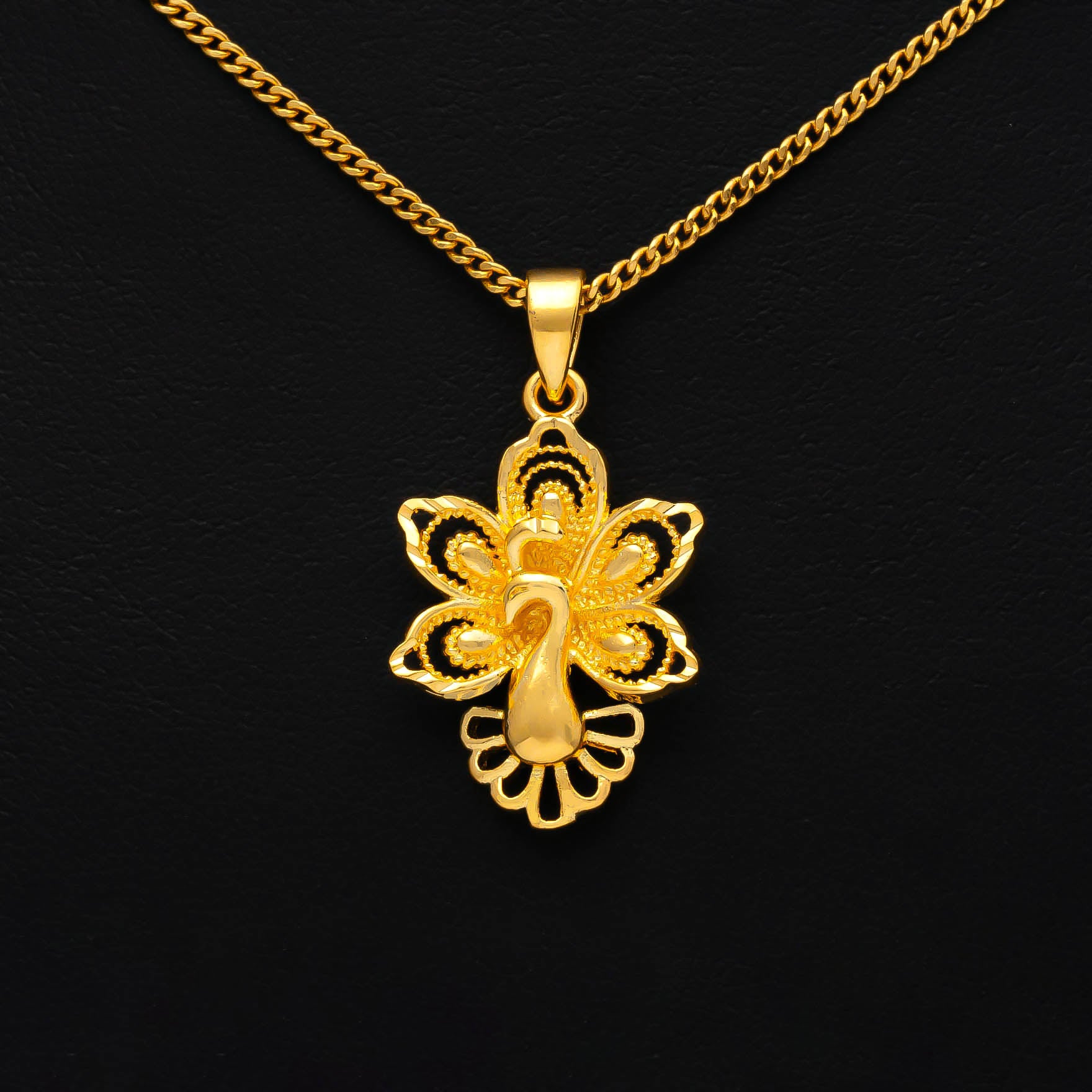 golden pendant