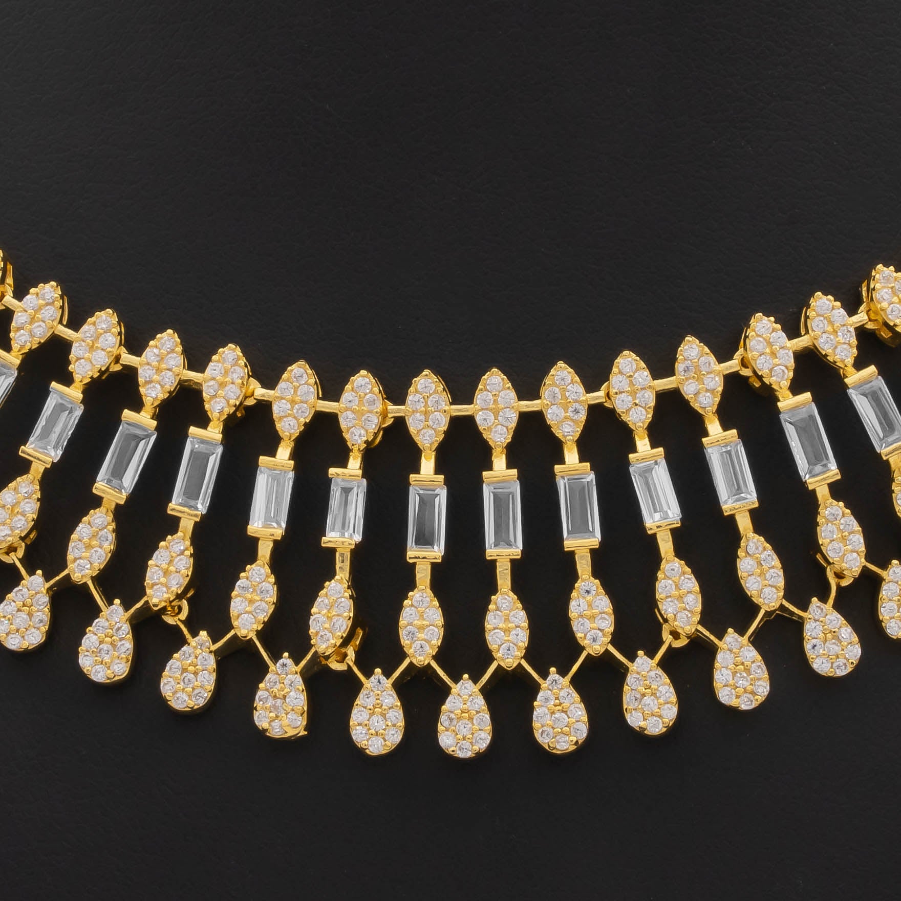 Premium Stone Necklace with Stud PMSNS10W-0031, PMSHST36W-052