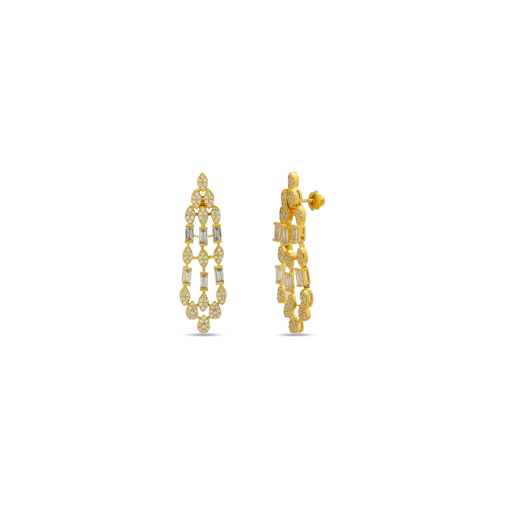 Premium Stone Necklace with Stud PMSNS10W-0031, PMSHST36W-052