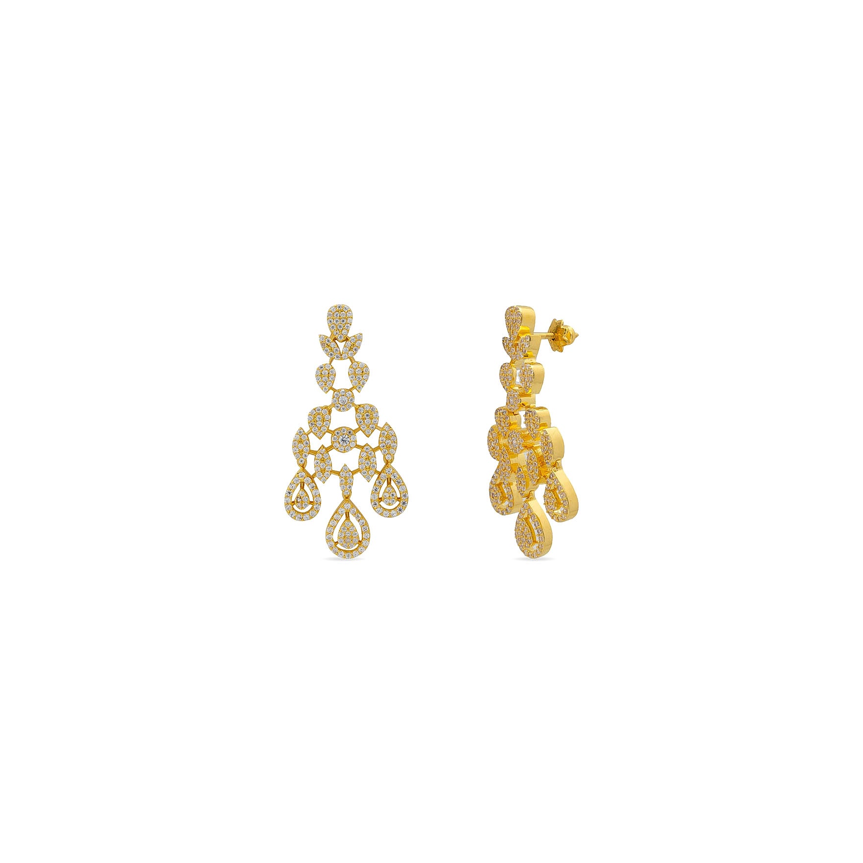 Premium Stone Necklace with Stud PMSNS11W-0011, PMSHST37W-052