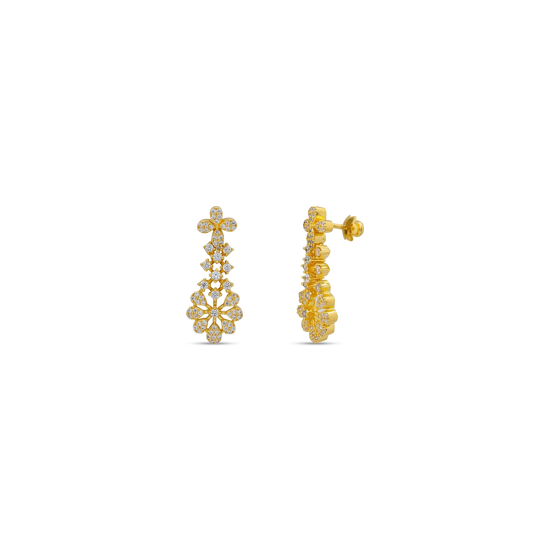 Premium Stone Necklace with Stud PMSNL2W-0051, PMSHST87W-082