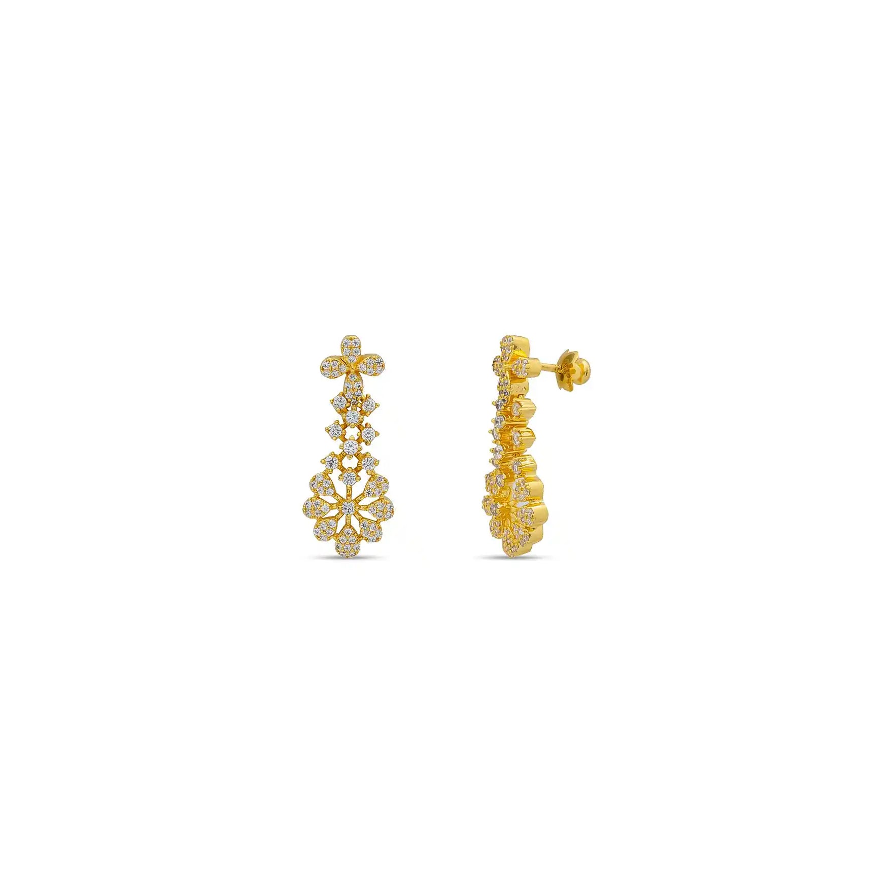 Premium Stone Necklace with Stud PMSNL2W-0051, PMSHST87W-082