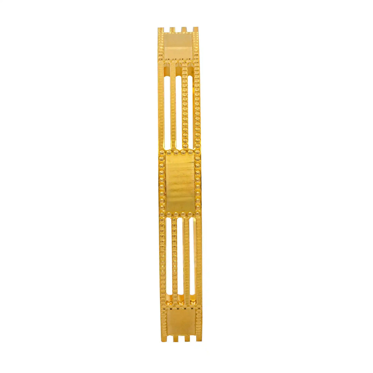 Triple Bar Bangle Gold Layered