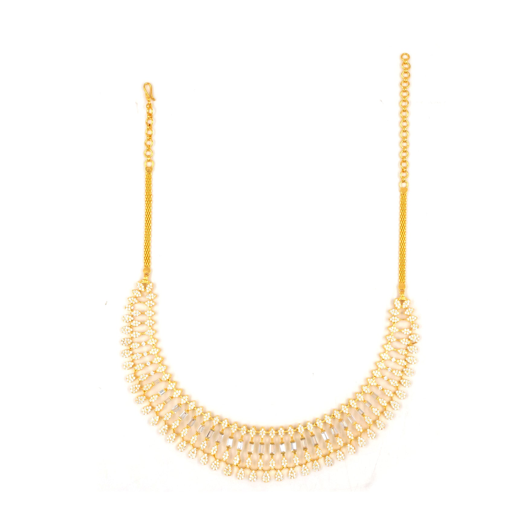 Premium Stone Necklace with Stud PMSNS10W-0031, PMSHST36W-052