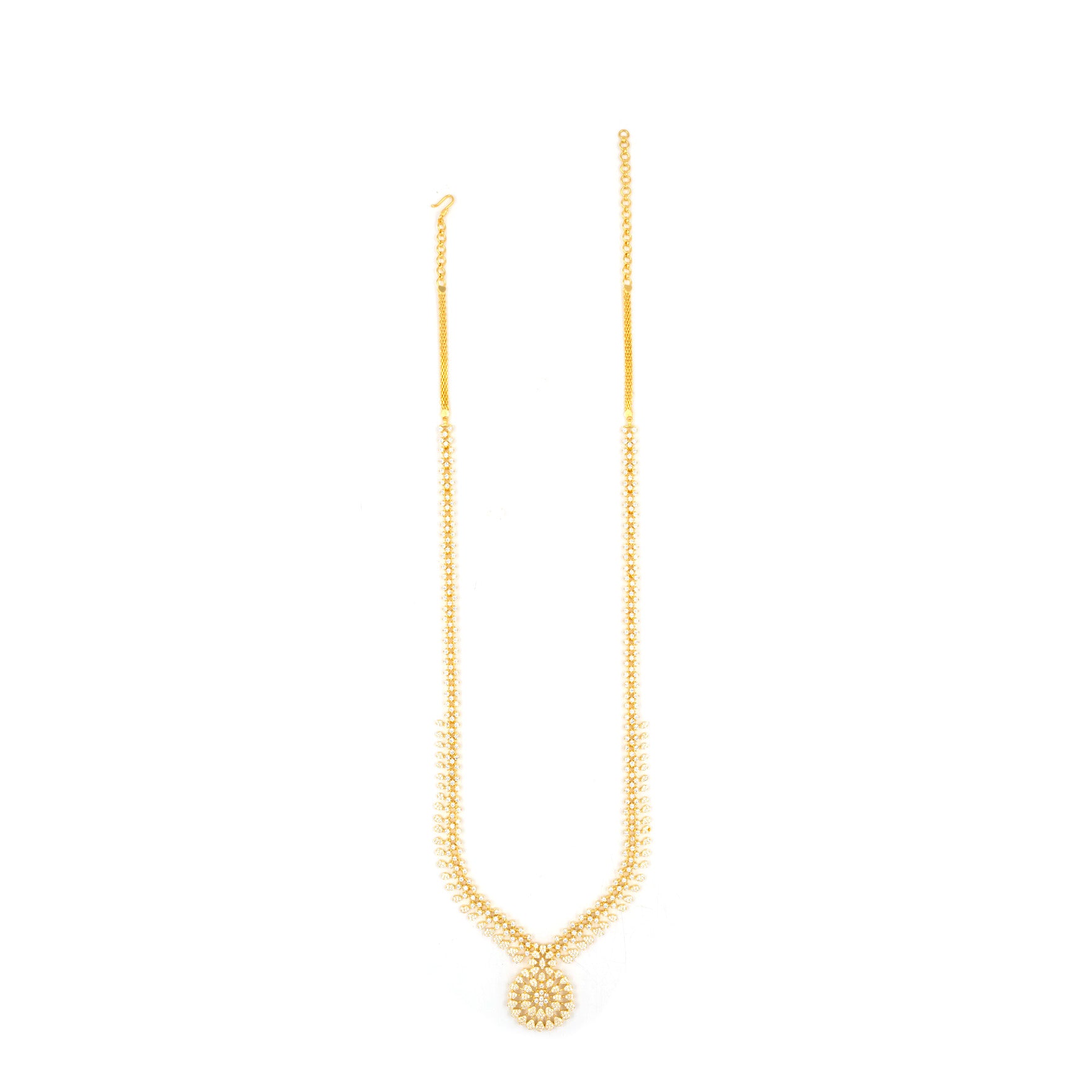 Premium Stone Necklace with Stud PMSNL2W-0051, PMSHST87W-082