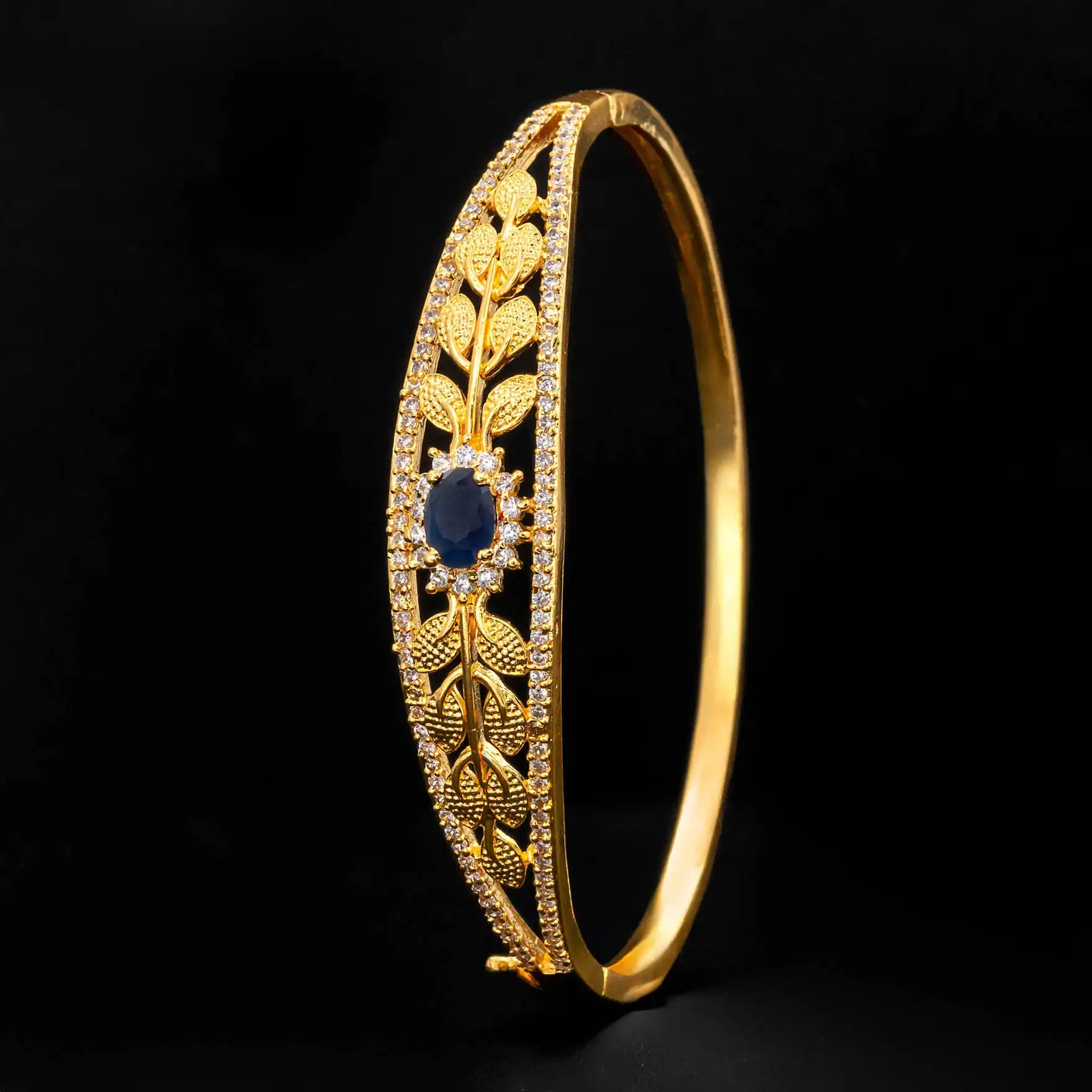 Stone Bracelet Bangle PSBRB11WBL-052