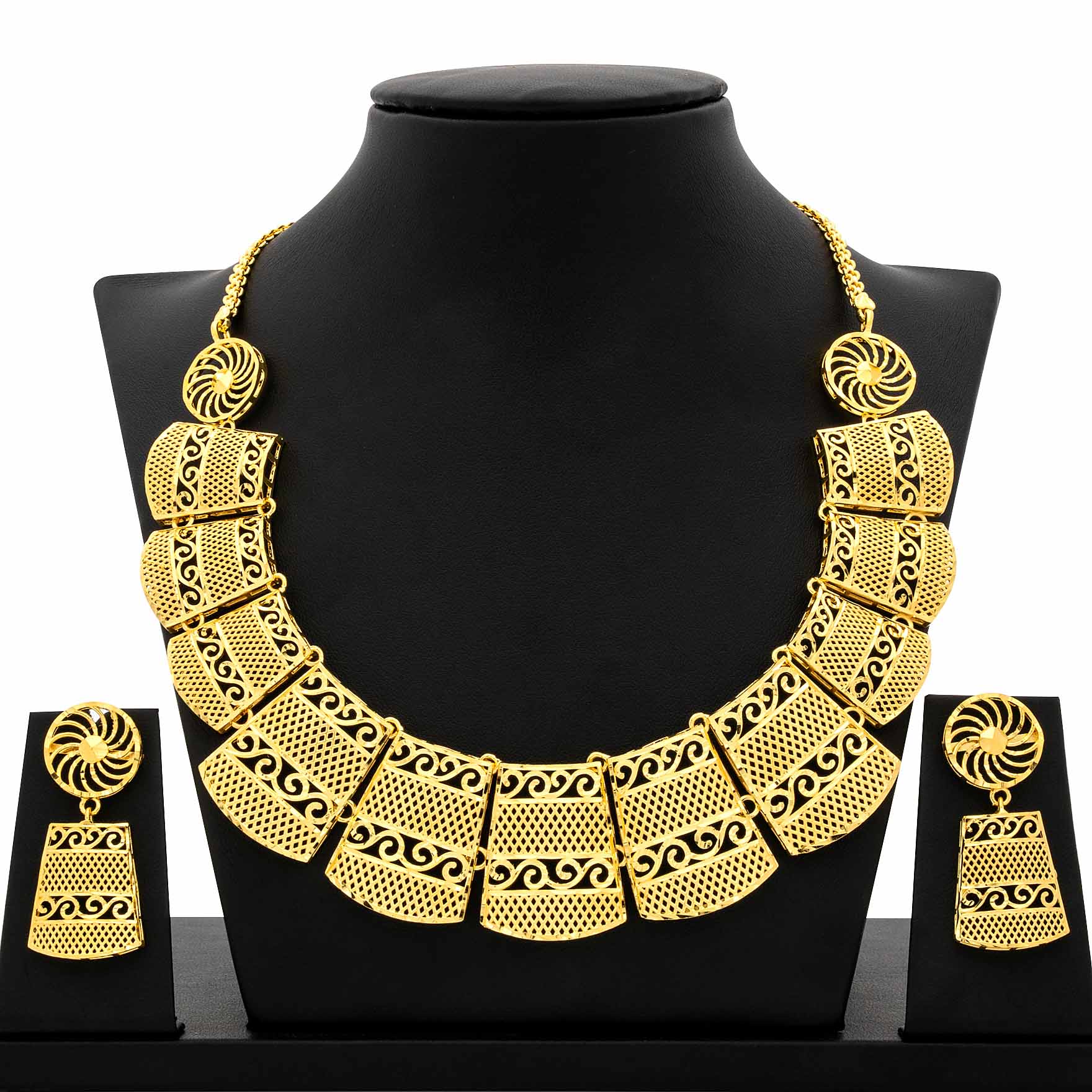NECKLACE SET WITH RING AND STUD PGNS8-037, PGHST66-061,PGR13-081