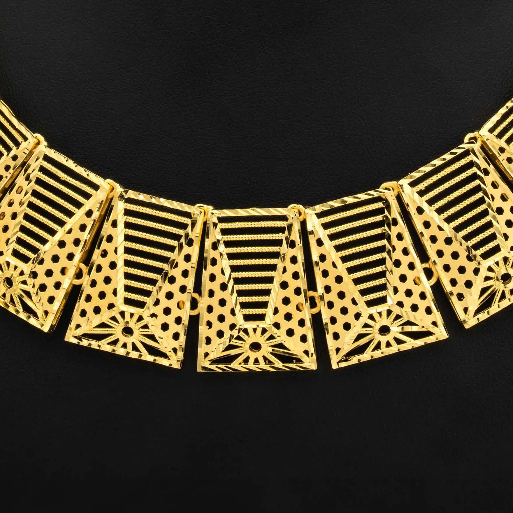 NECKLACE SET WITH RING AND STUD PGNS8-037, PGHST161-041, PGR7-081