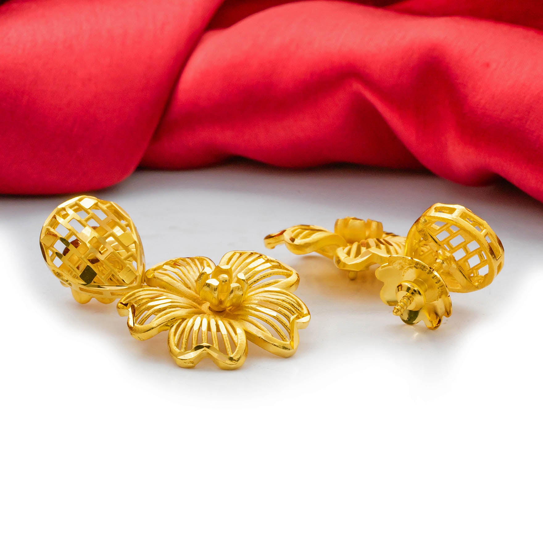 NECKLACE SET WITH RING AND STUD PGNS7-037, PGHST162-041, PGR8-081