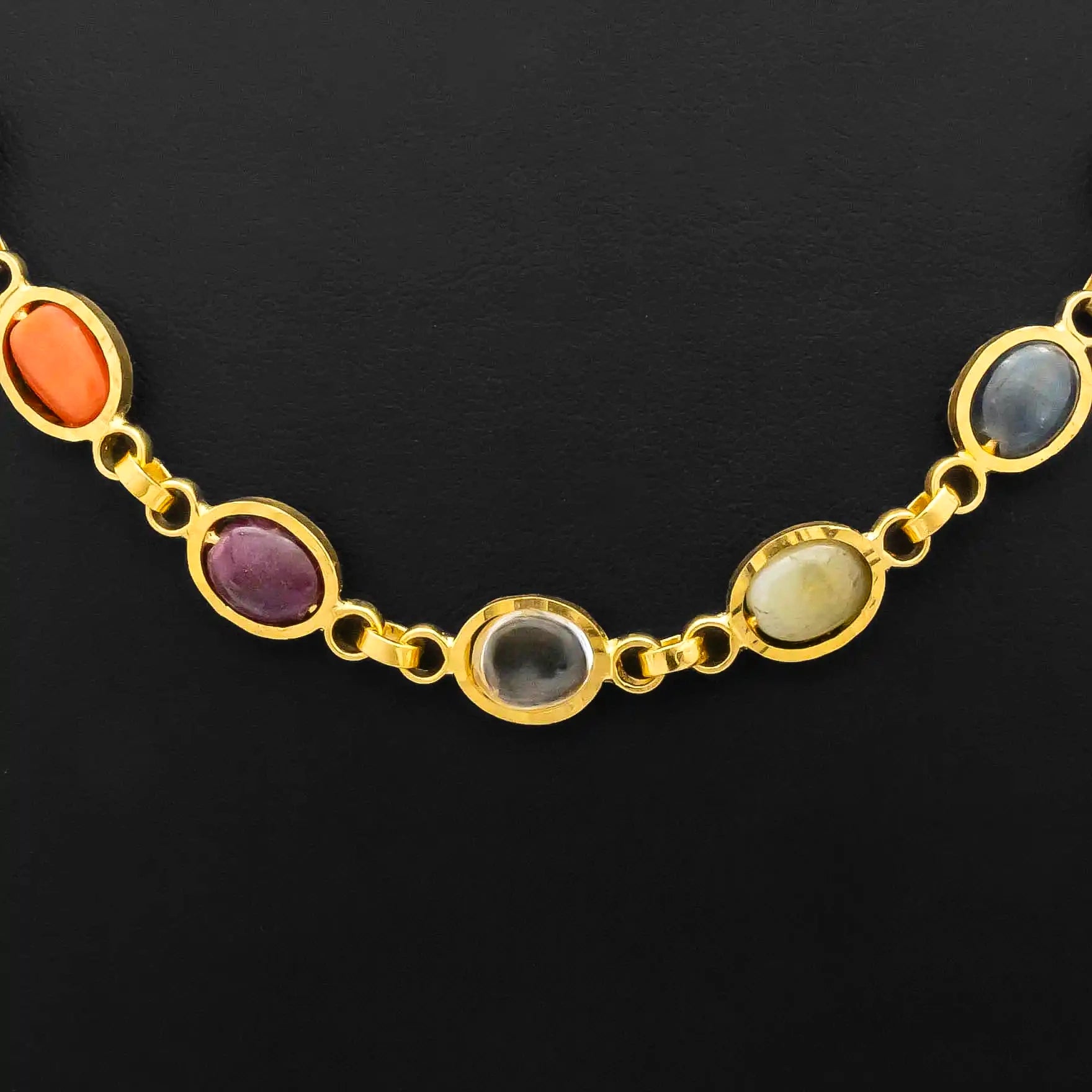 Premium Navaratna Stone Chain PMRNNSC5-0531