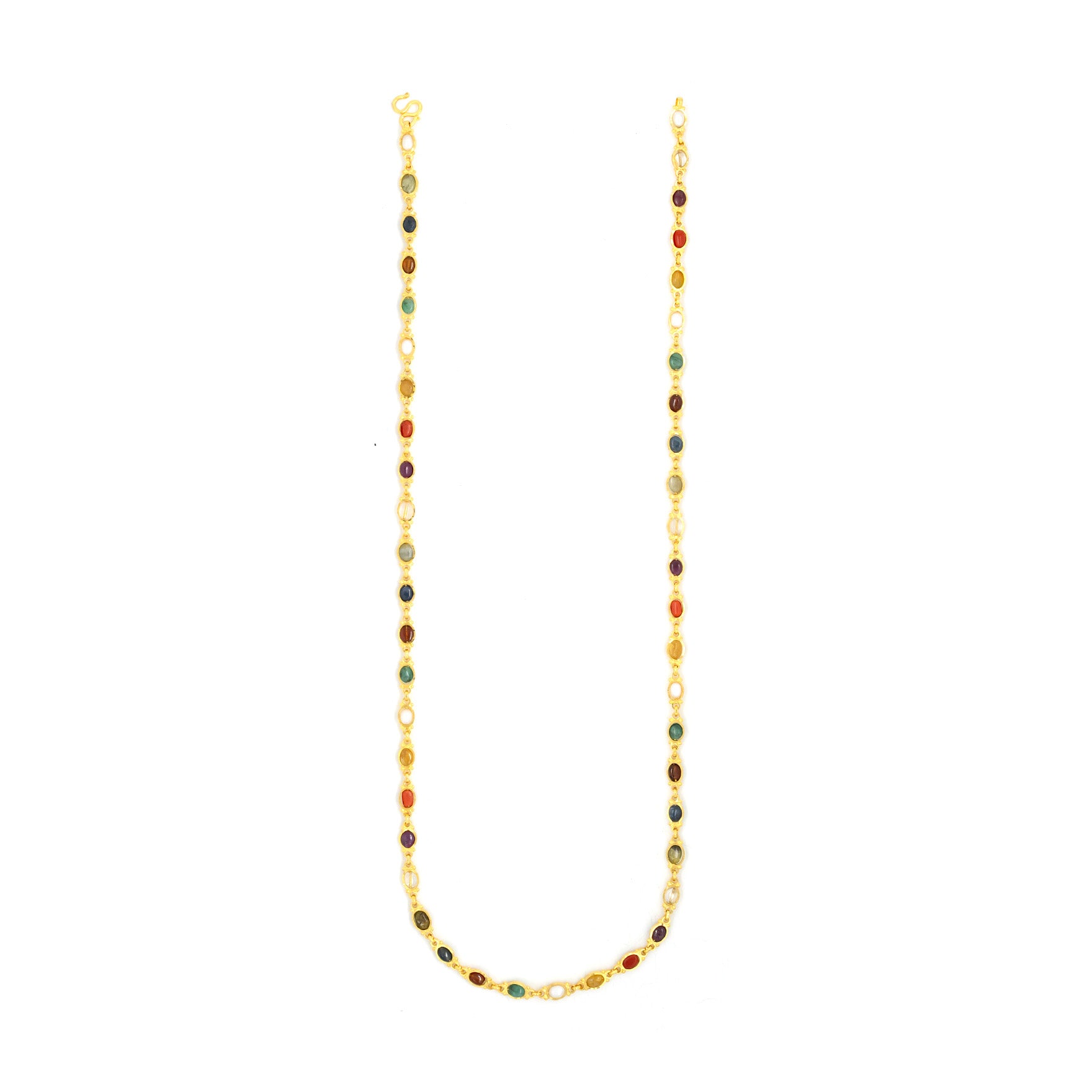 Premium Navaratna Stone Chain PMRNNSC4-0071