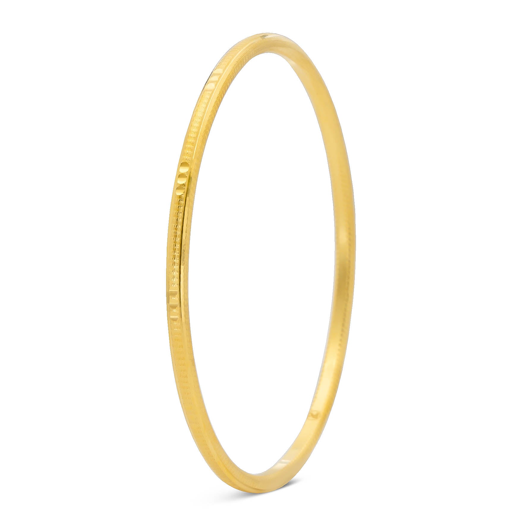 24CT HEAVY Gold Layered BOHO STYLE BANGLE PGB8-031