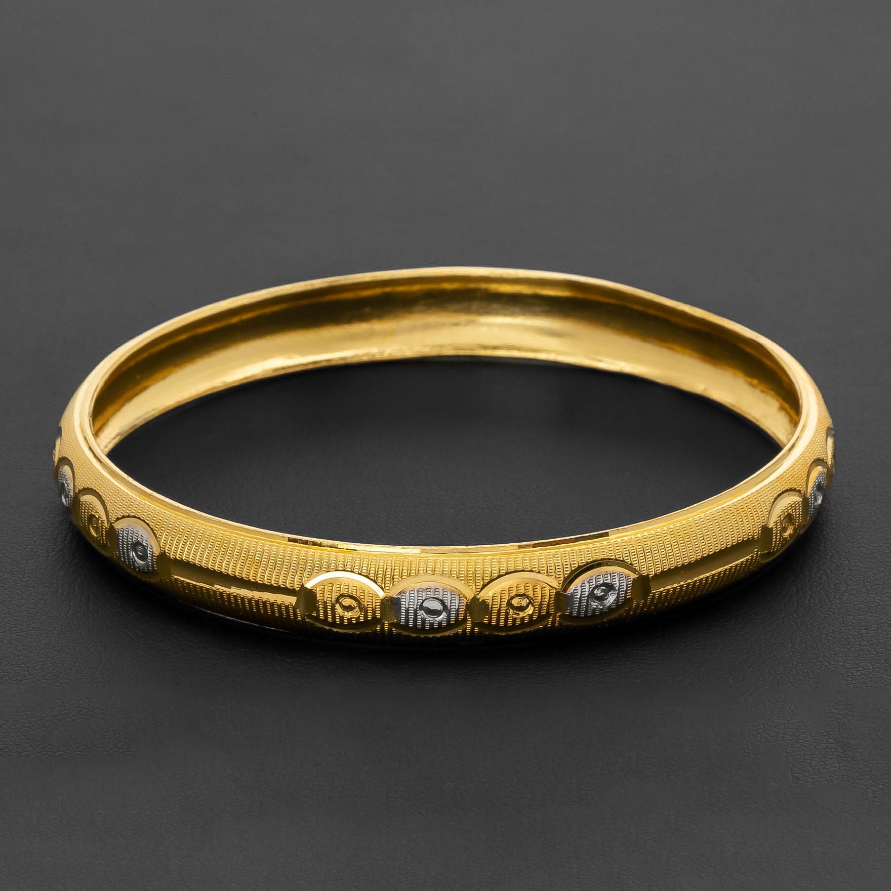 RHODIUM BANGLE PRGB13-091